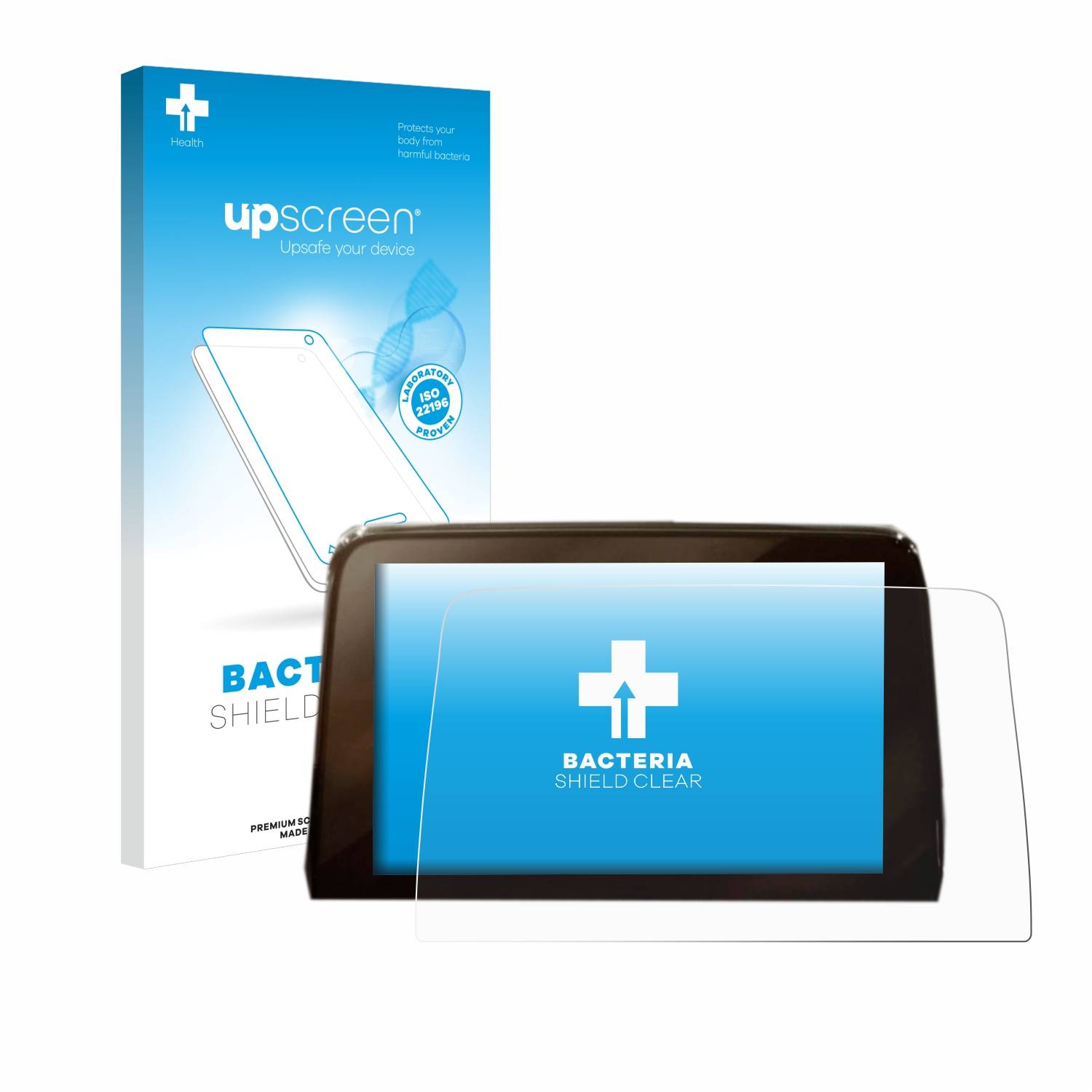 upscreen Bacteria Shield Schutzfolie für Ford Focus MK4 Sync 3 - Antibakteriell