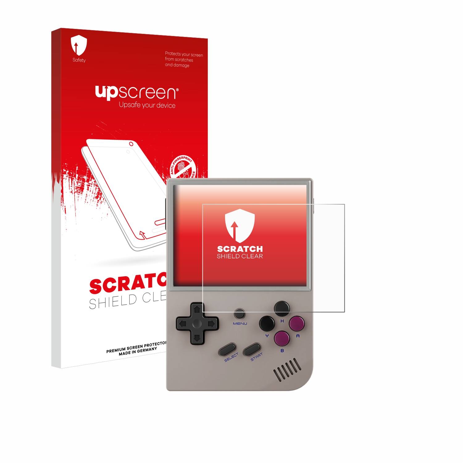 upscreen Scratch Shield Schutzfolie für Anbernic RG35XX Plus