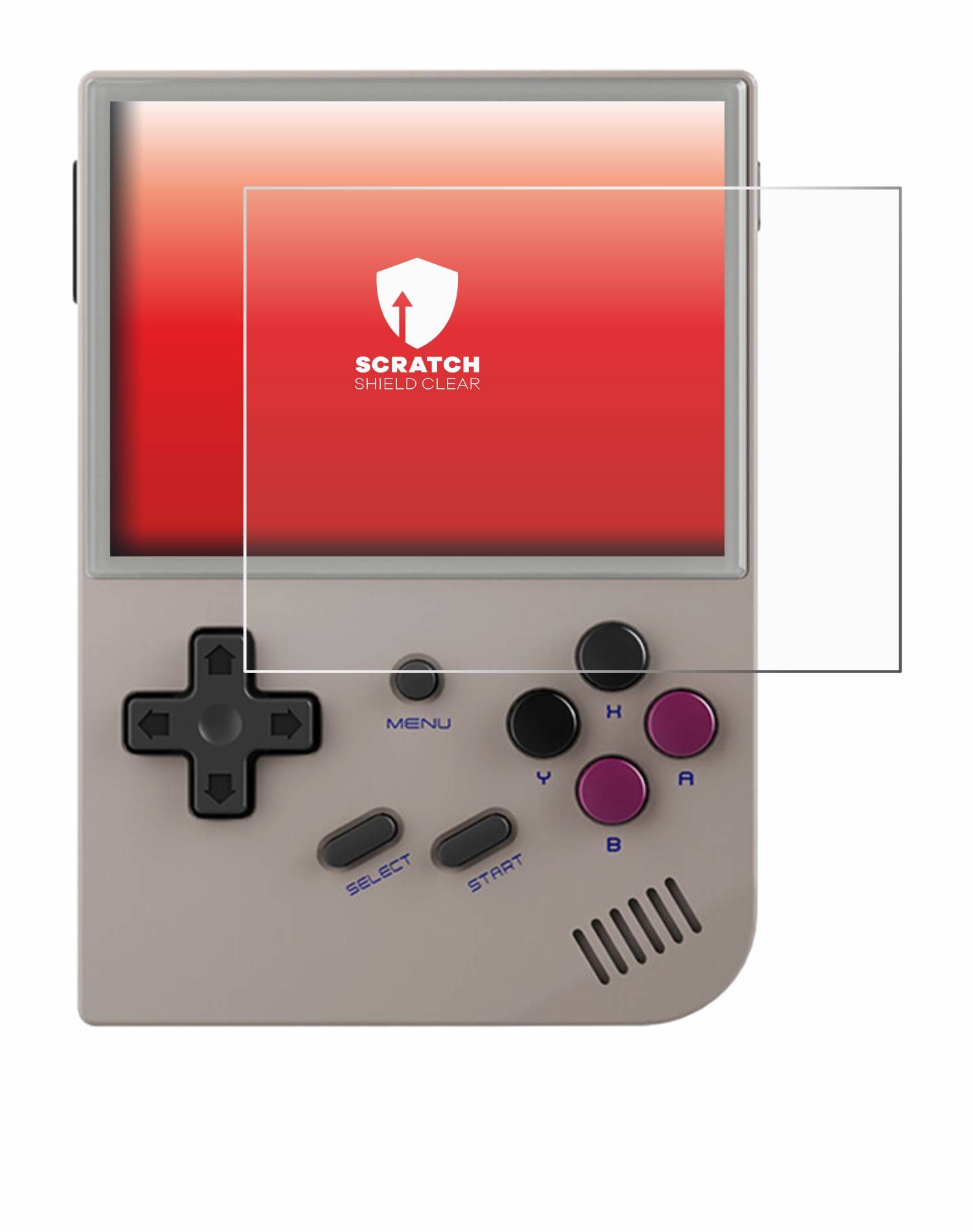 upscreen Scratch Shield Schutzfolie für Anbernic RG35XX Plus