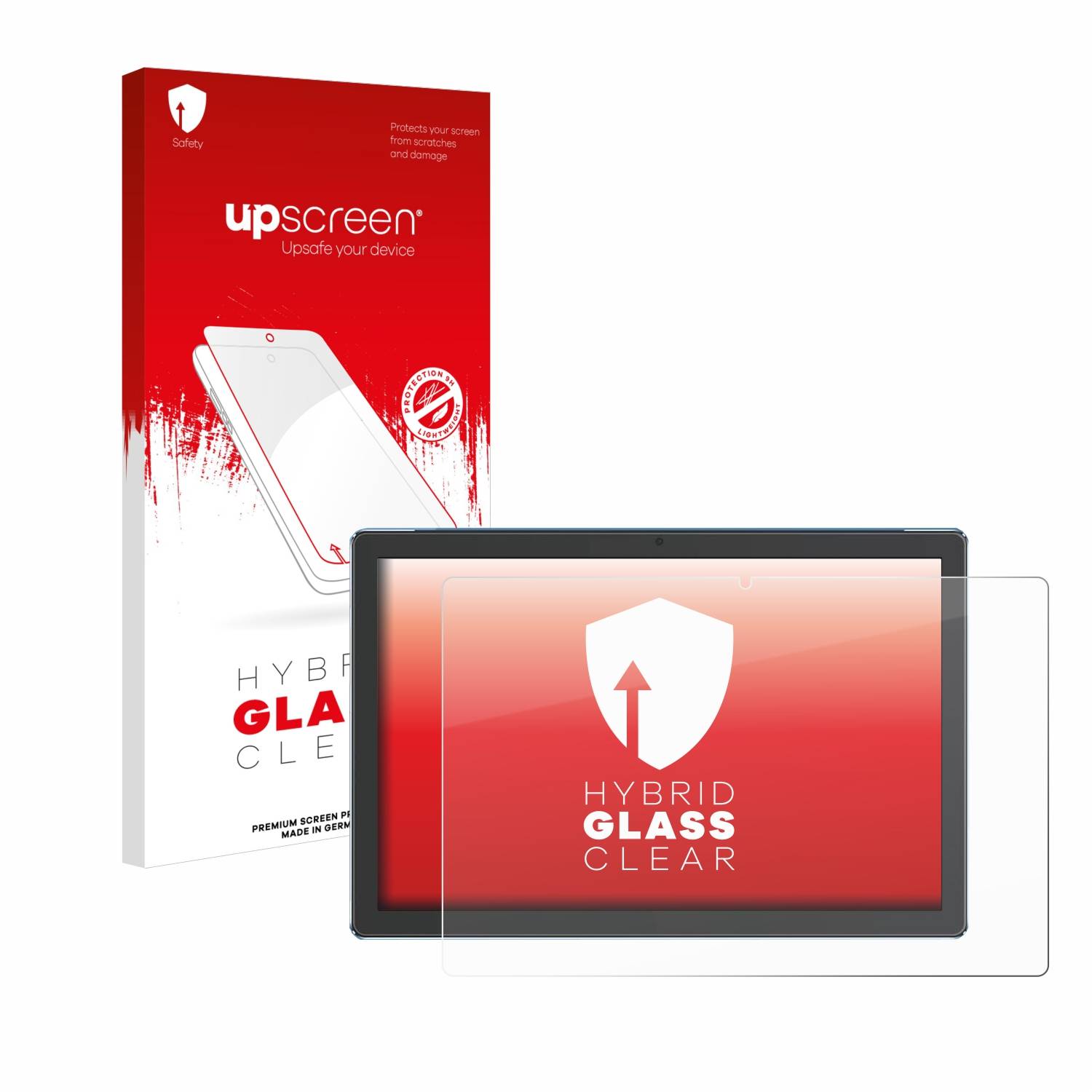 upscreen Hybrid Glas Schutz-Folie für Jusyea J10
