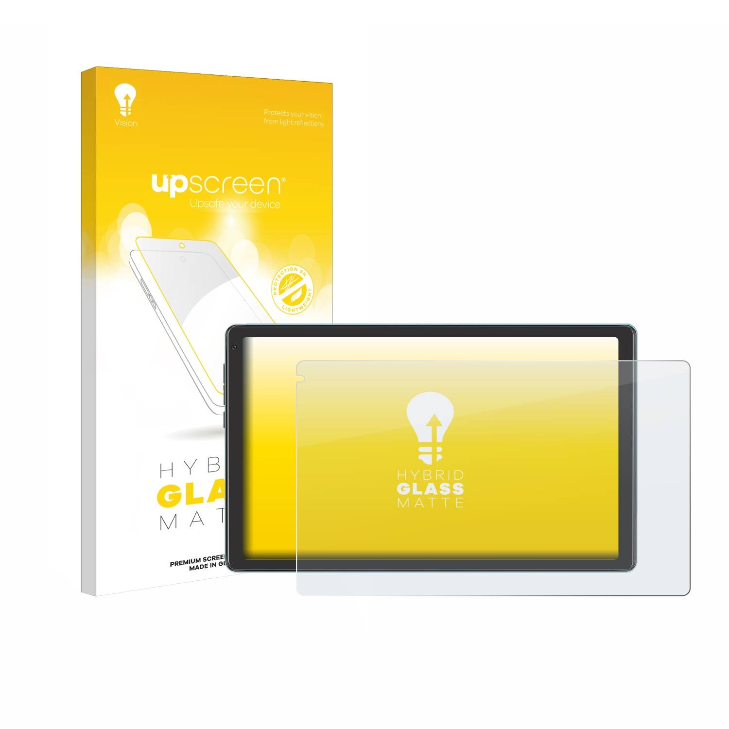 upscreen Hybrid Glas Matt Schutz-Folie für Sebbe S23 10.36