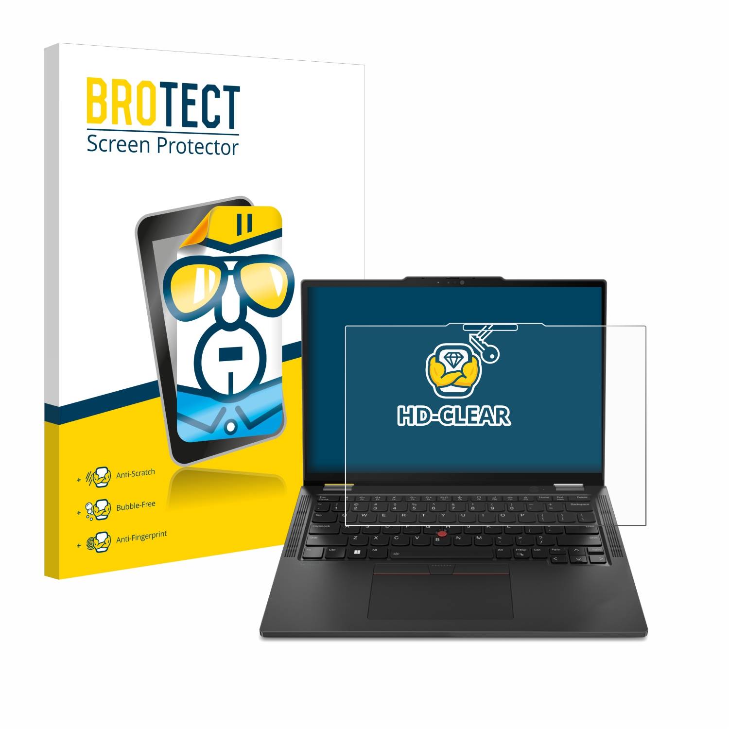 BROTECT Displayschutz-Folie für Lenovo ThinkPad X13 2-in-1 Gen 5