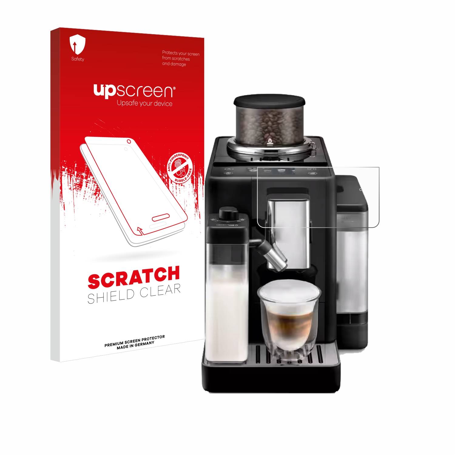 upscreen Schutzfolie für DeLonghi Rivelia Kratzschutz Anti-Fingerprint Klar
