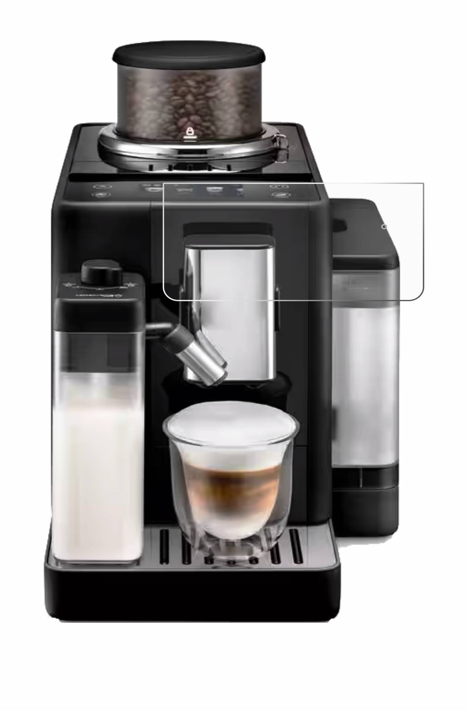 upscreen Schutzfolie für DeLonghi Rivelia Kratzschutz Anti-Fingerprint Klar