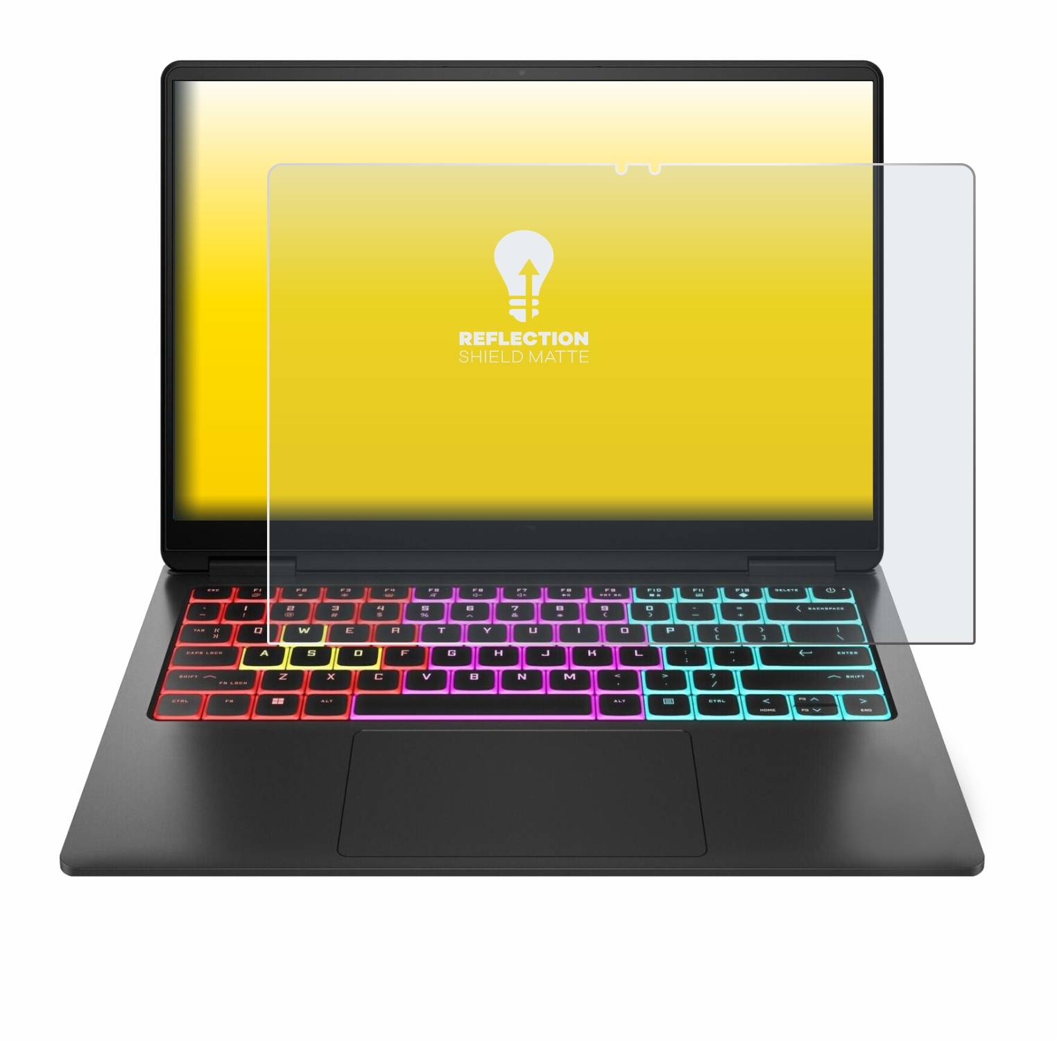 upscreen Reflection Shield Matt Schutzfolie für HP Omen Transcend 14