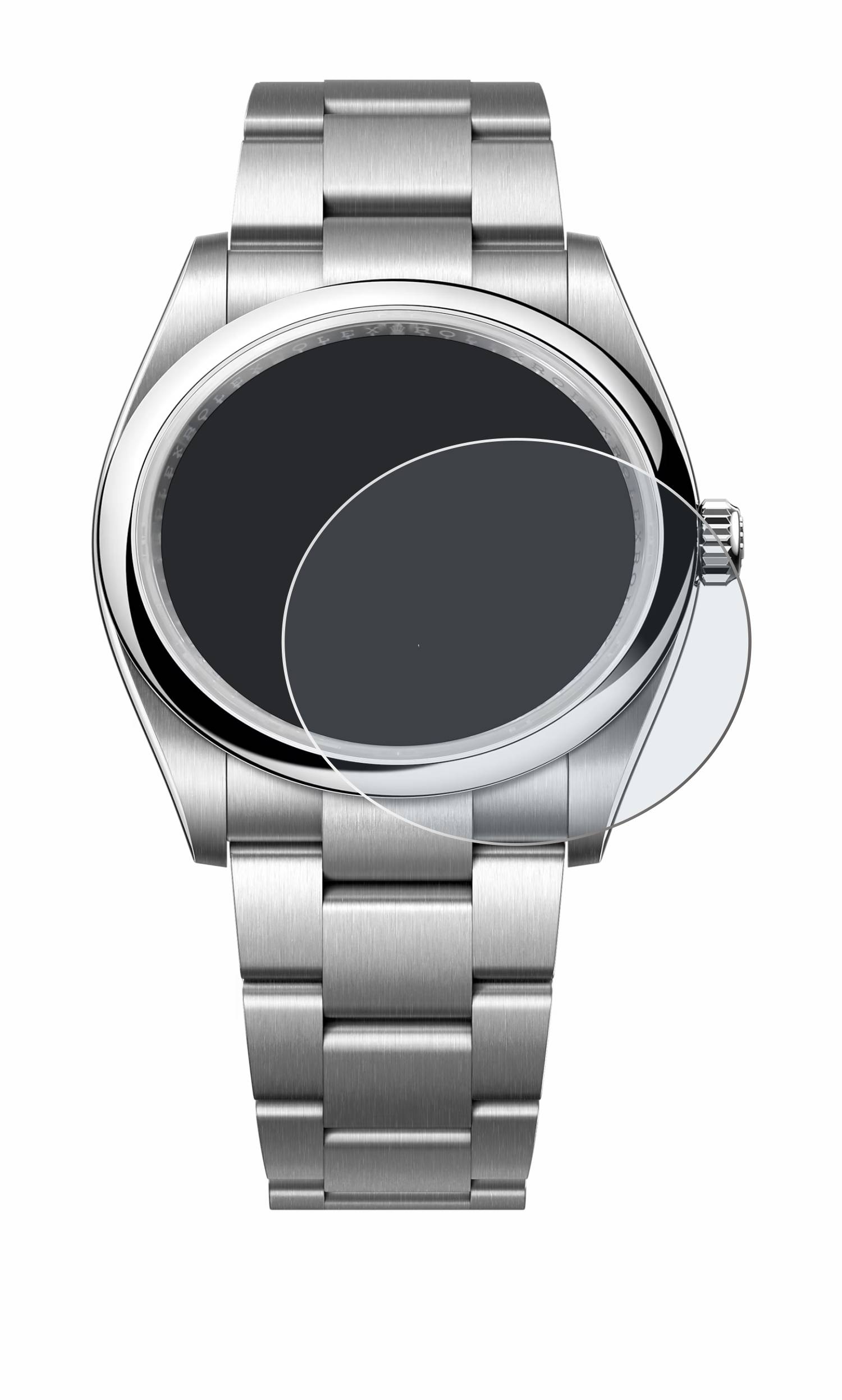 upscreen Reflection Shield Matt Schutzfolie für Rolex Oyster Perpetual 36