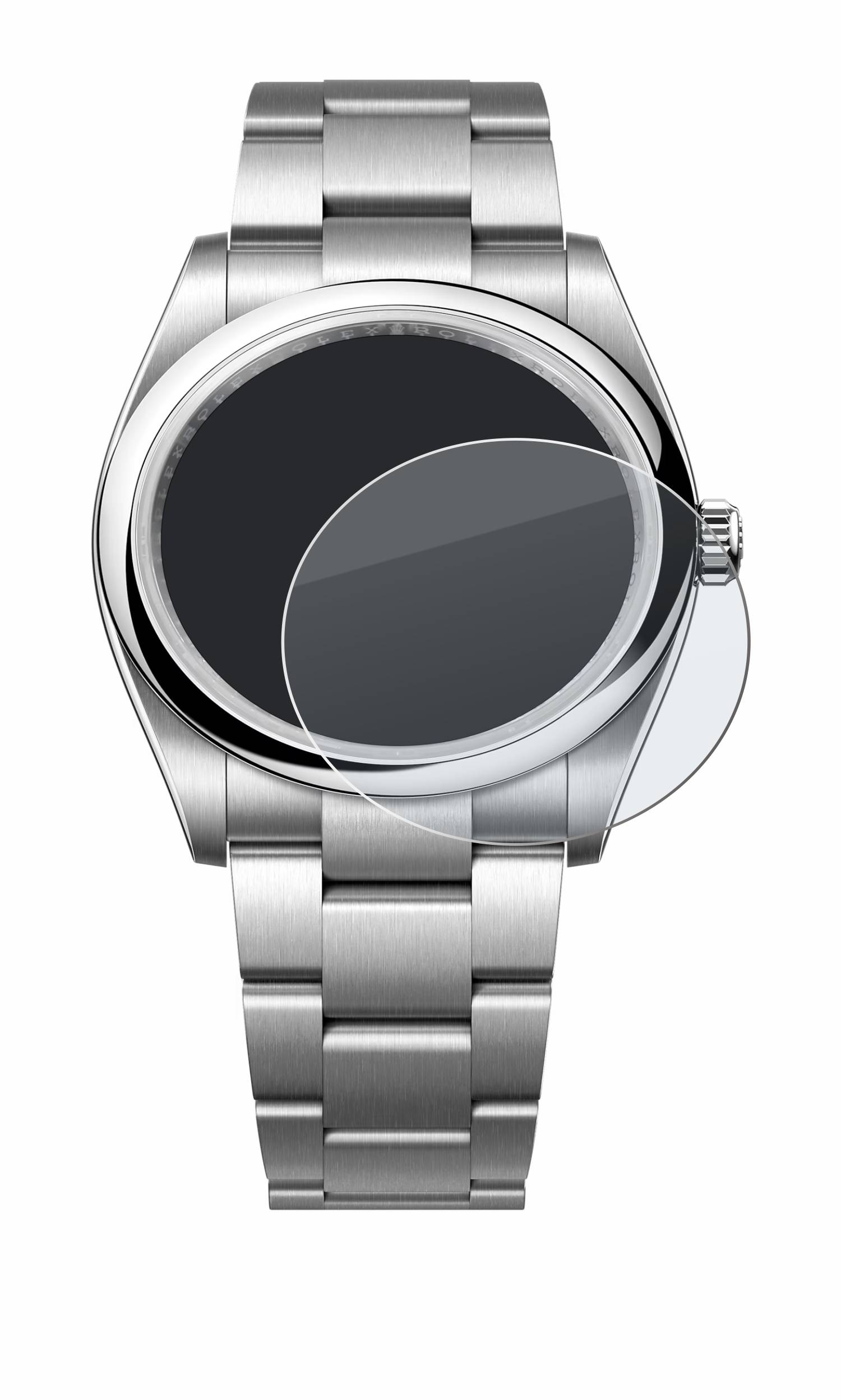 BROTECT AirGlass Matt Glas Panzer Folie für Rolex Oyster Perpetual 36