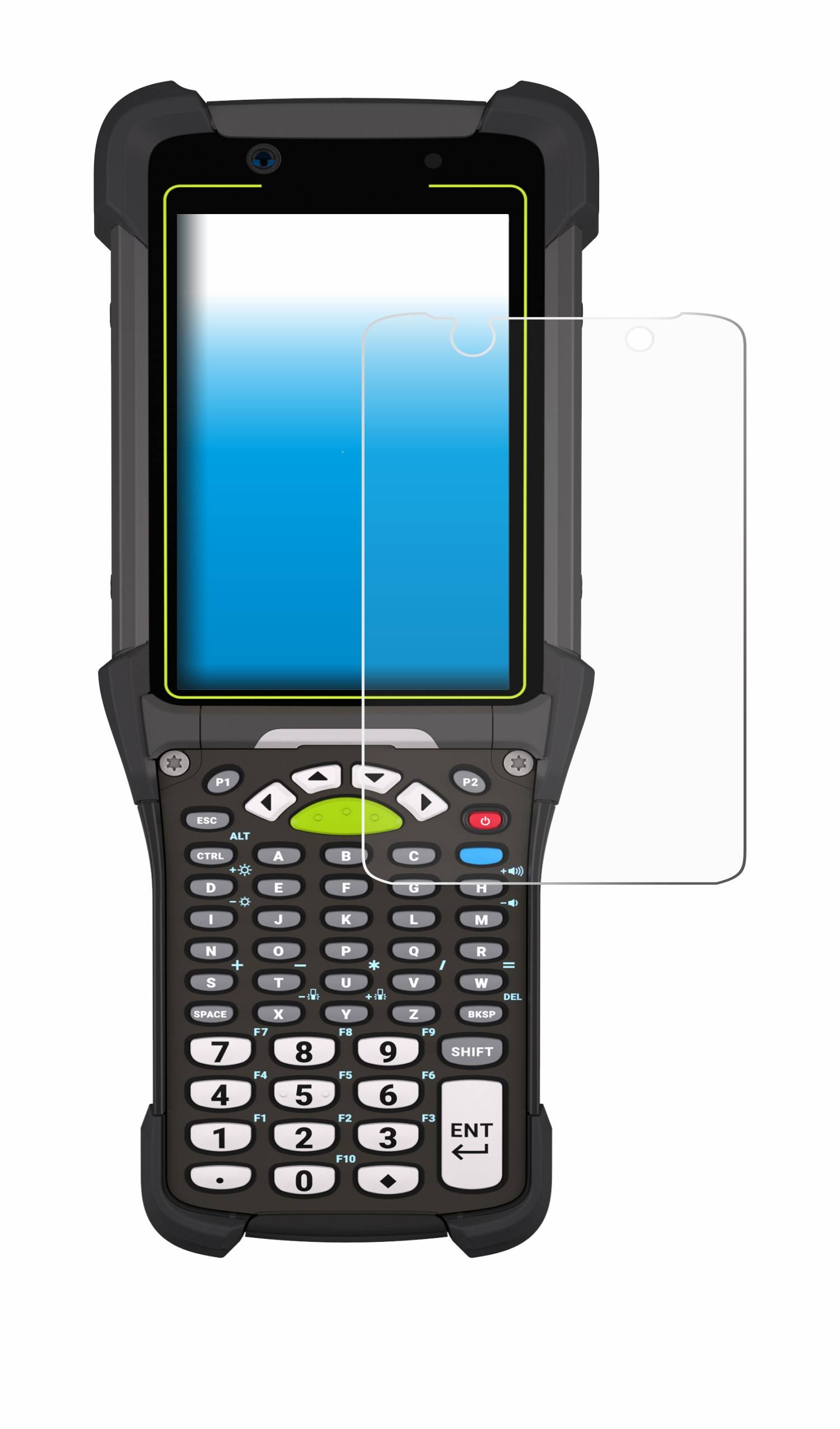 upscreen Bacteria Shield Schutzfolie für Zebra MC9400 - Antibakteriell