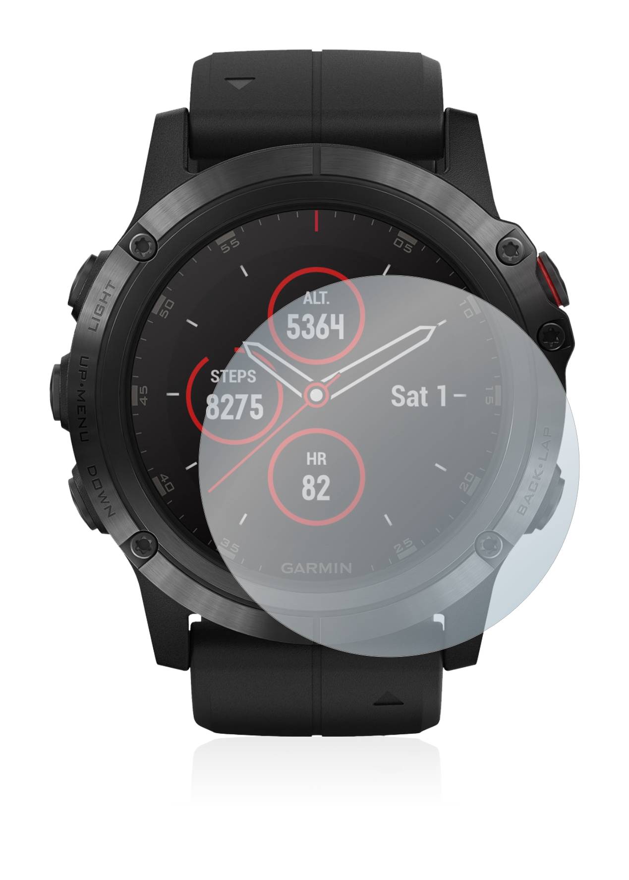 upscreen Scratch Shield Schutzfolie für Suunto Ambit3 Peak Black