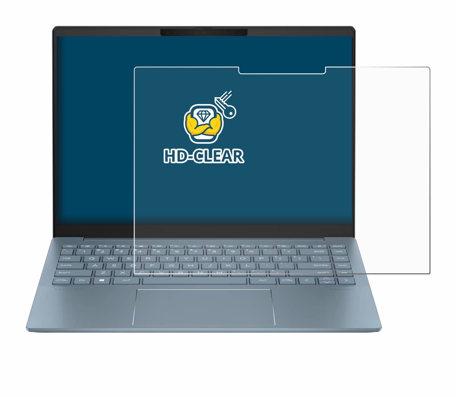 BROTECT Displayschutz-Folie für HP Pavilion Plus 14-ew