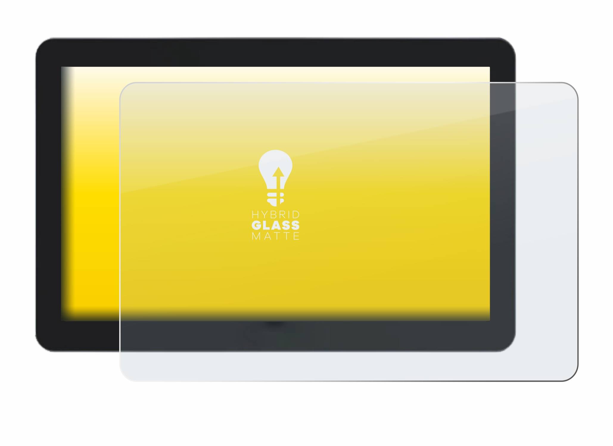 upscreen Flexible Schutz Glas Folie für SmallHD Focus 5 Schutzglas 9H Hybridglas Matt Entspiegelt