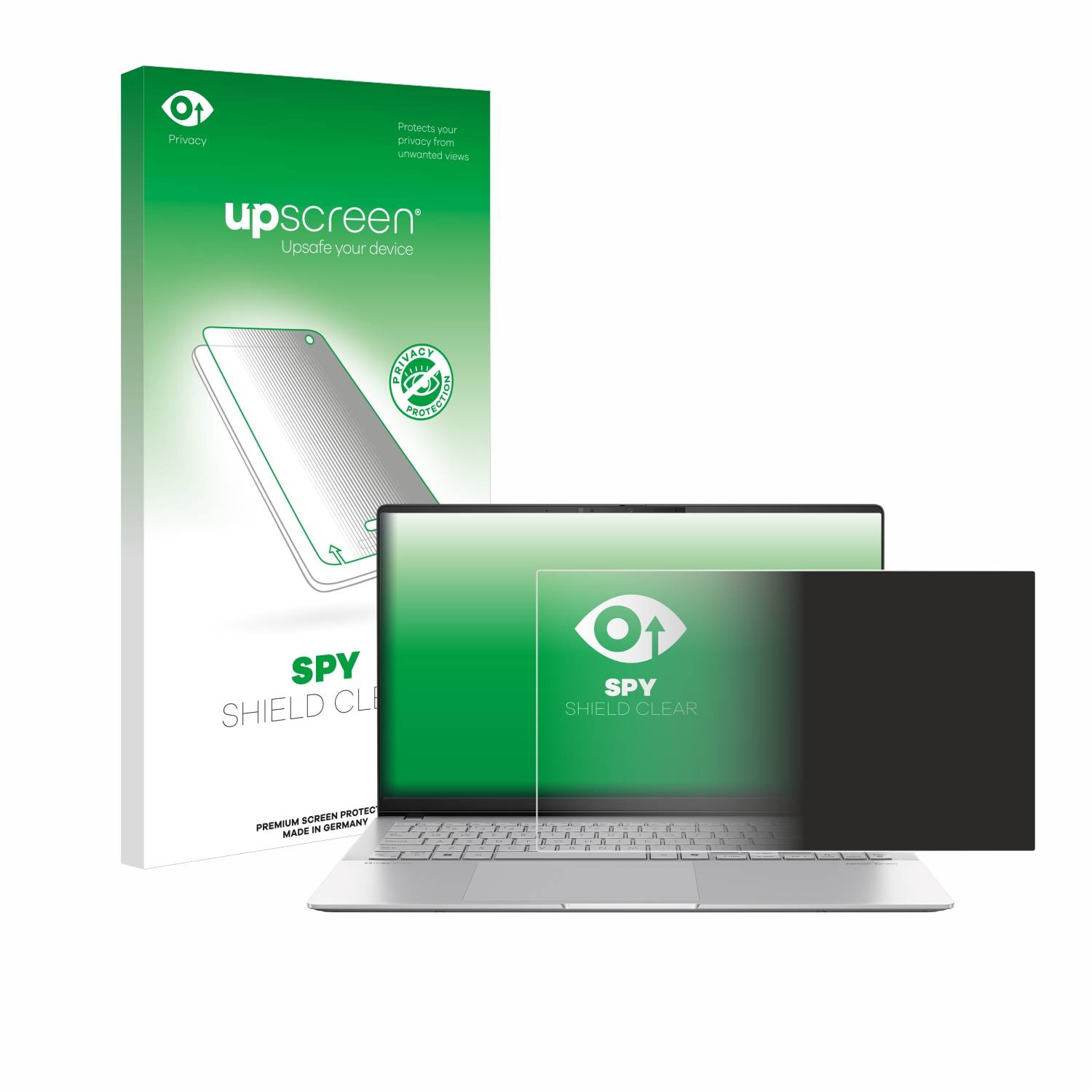 upscreen Spy Shield Sichtschutz-Folie für ASUS Vivobook S 15 S5507