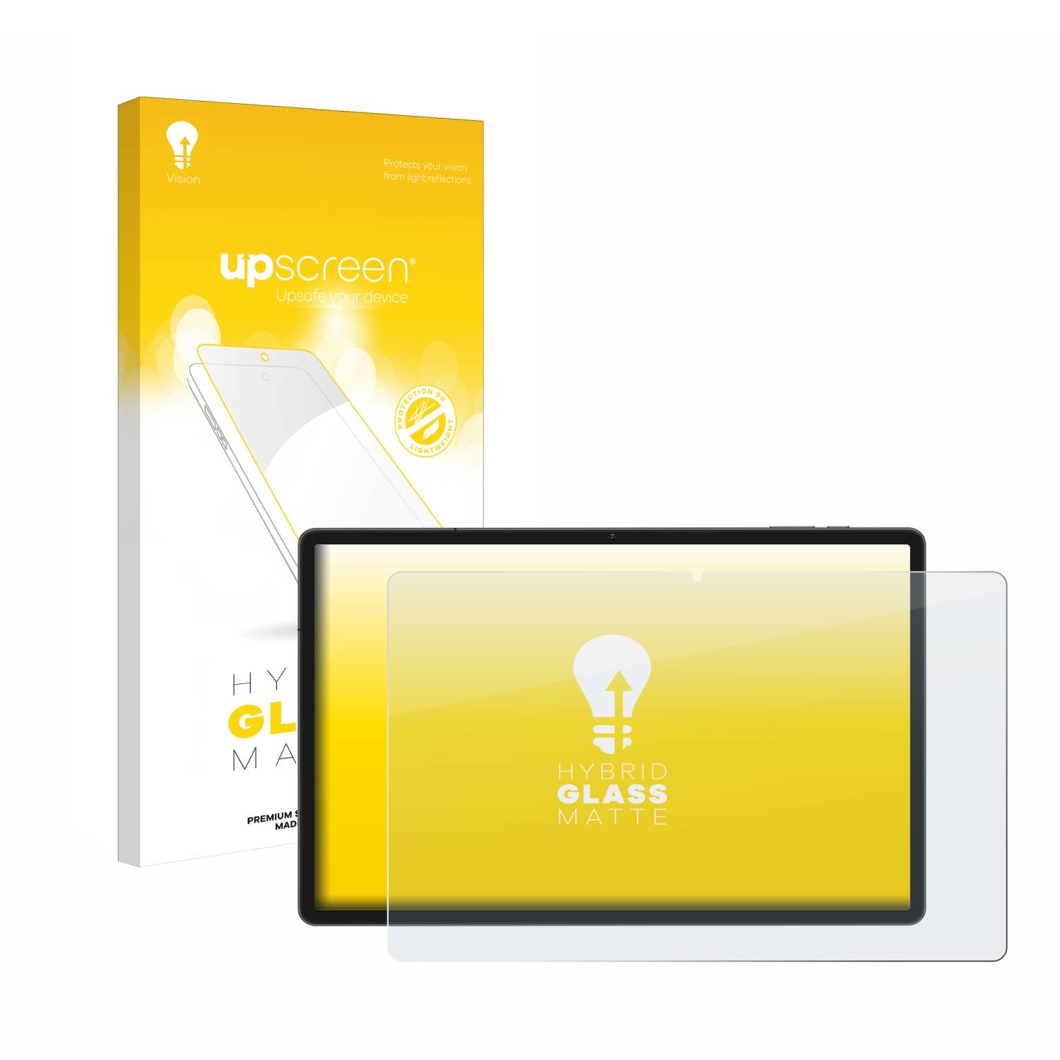 upscreen Flexible Schutz Glas Folie für Teclast T65 Max Schutzglas 9H Hybridglas Matt Entspiegelt
