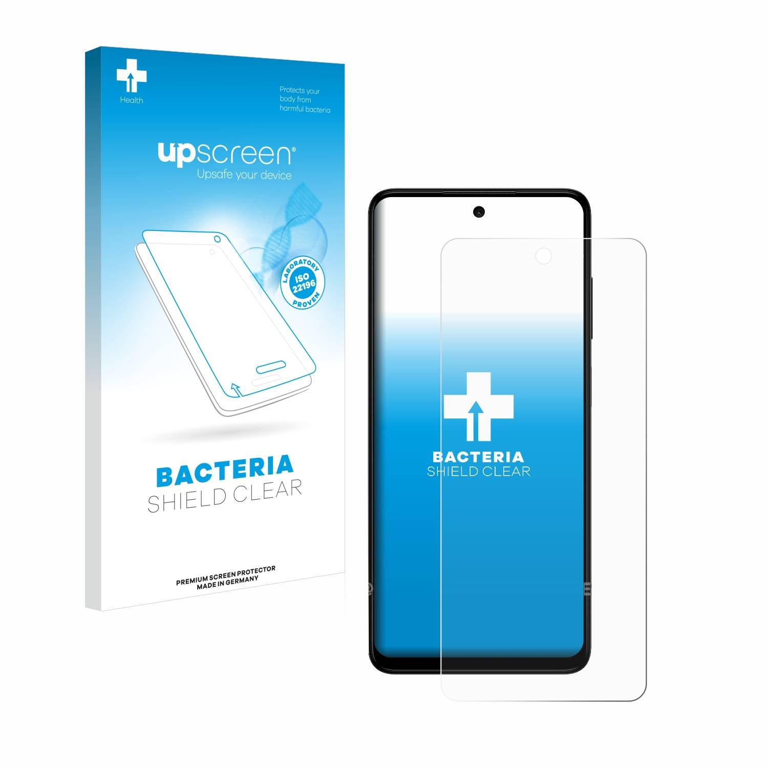 upscreen Bacteria Shield Schutzfolie für HMD Pulse Pro - Antibakteriell
