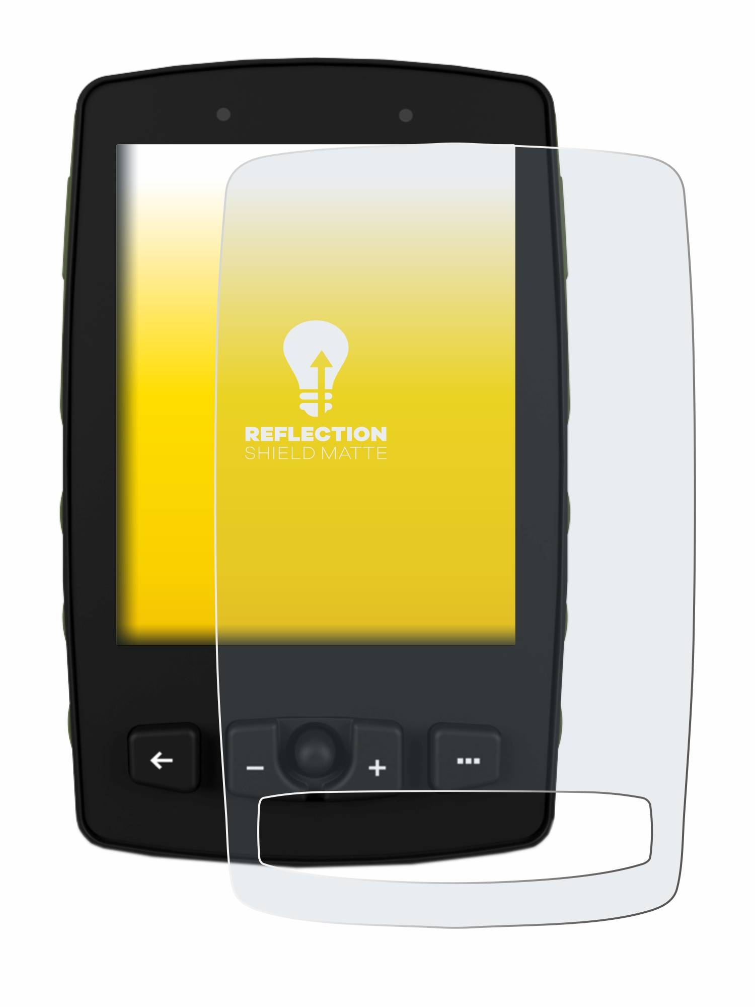 upscreen Reflection Shield Matt Schutzfolie für TwoNav Aventura 2 Plus