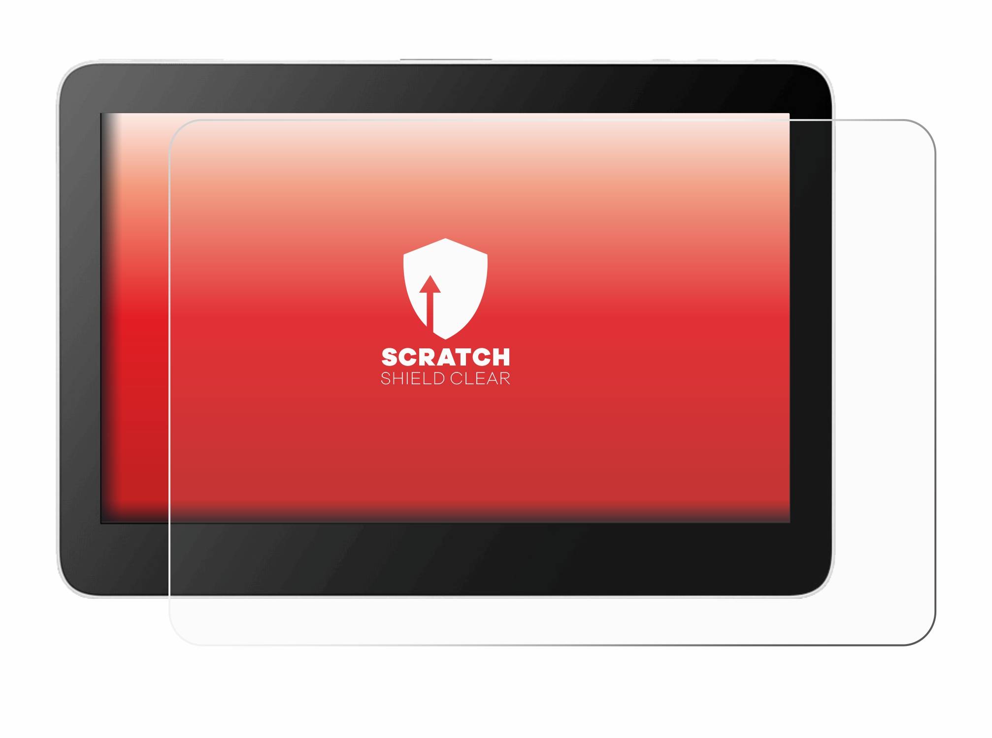 upscreen Schutzfolie für Wacom One 13 Touch Kratzschutz Anti-Fingerprint Klar