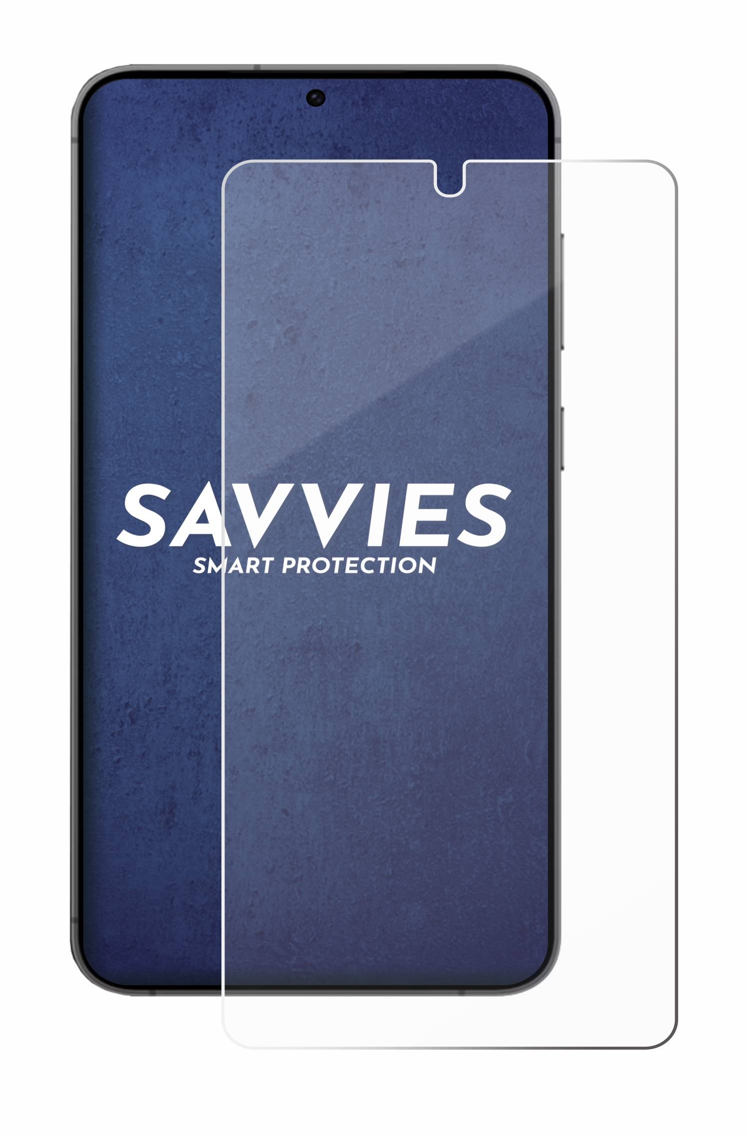 Savvies Clear Schutzglas für Samsung Galaxy S24 Plus