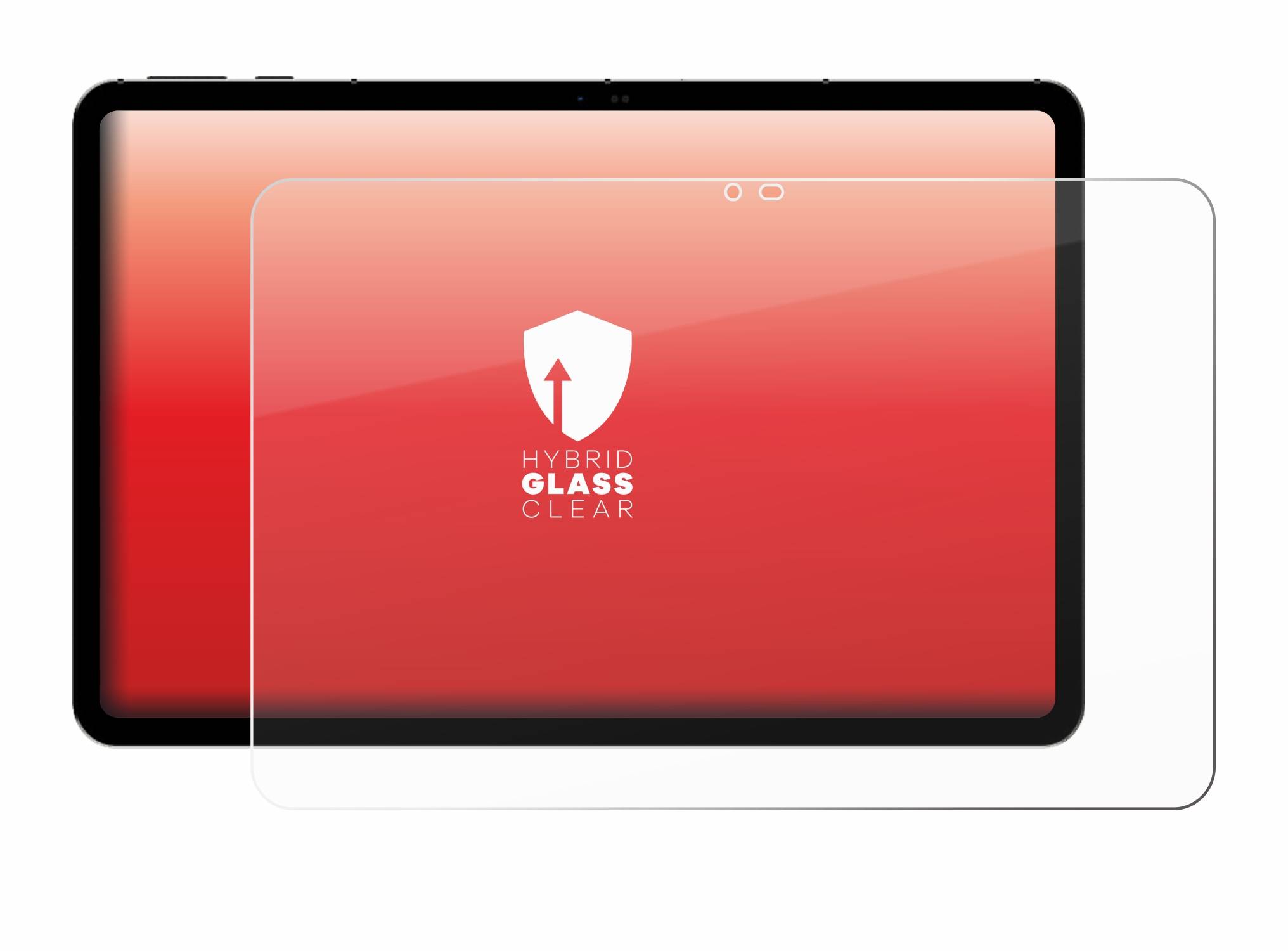 upscreen Hybrid Glas Schutz-Folie für Peaq PET 10980-F628E