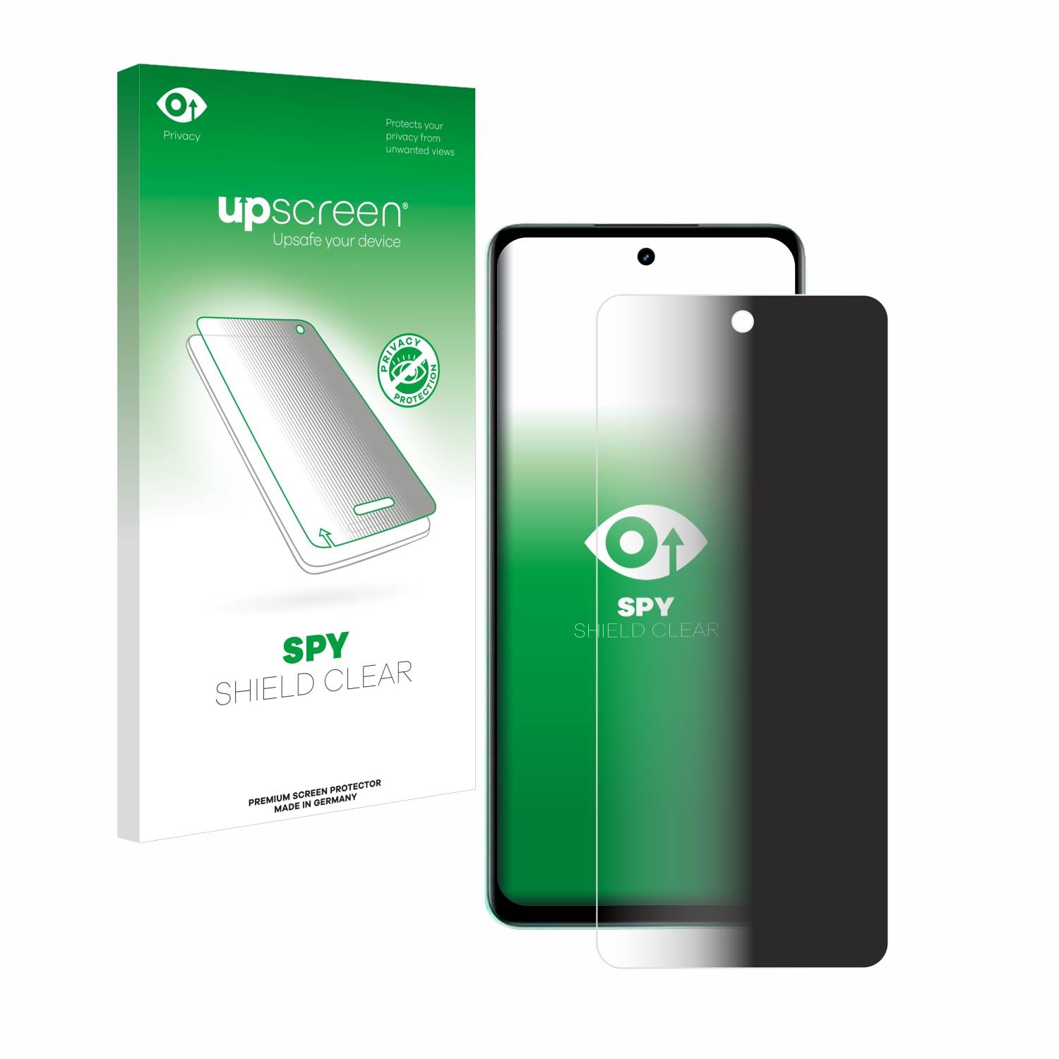upscreen Spy Shield Sichtschutz-Folie für realme C67 4G