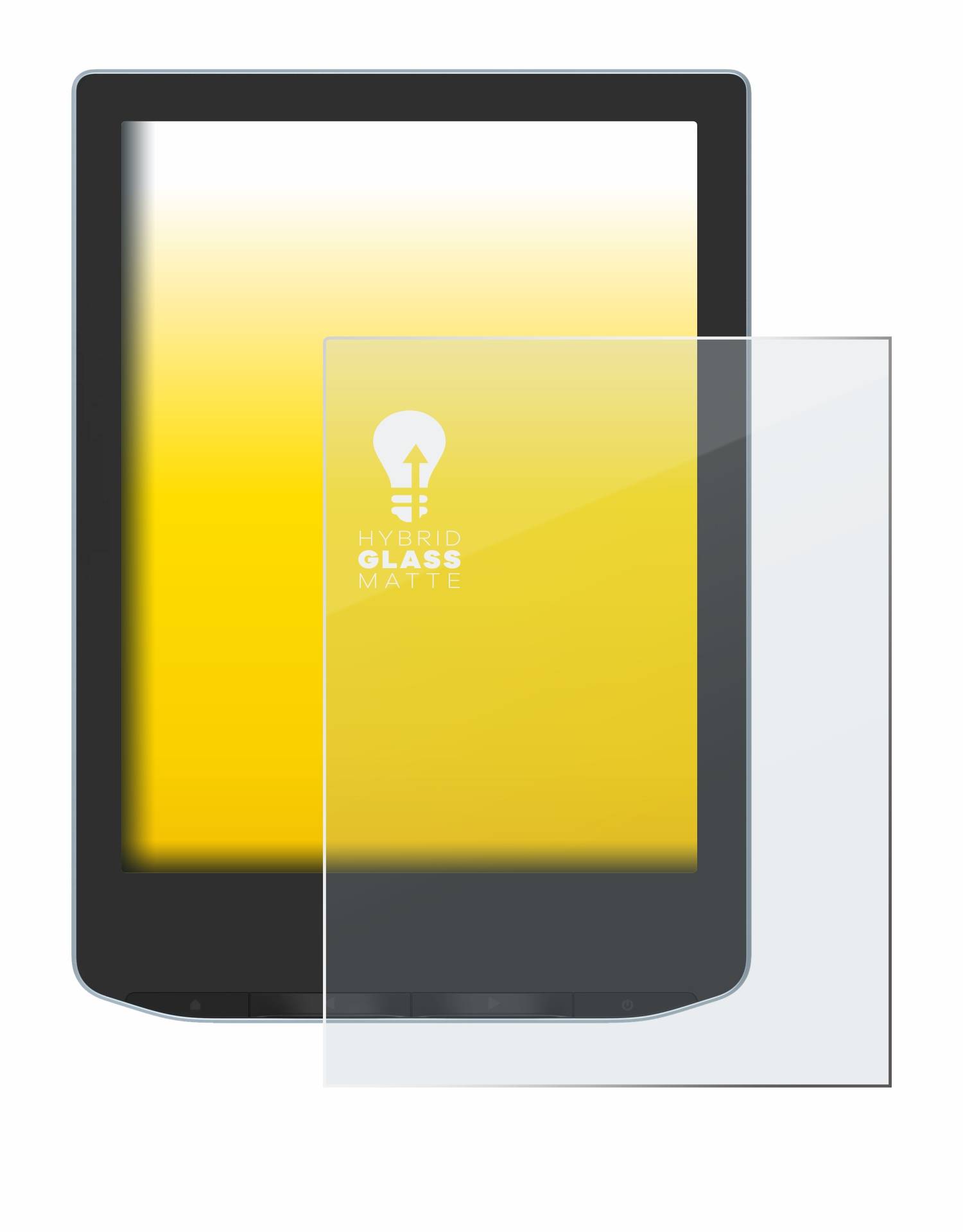 upscreen Hybrid Glas Matt Schutz-Folie für Vivlio Light HD