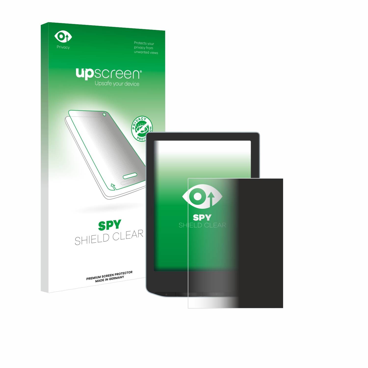 upscreen Blickschutzfolie für Vivlio Light HD / Color Anti-Spy Privacy Blaulichtschutz Sichtschutzfolie