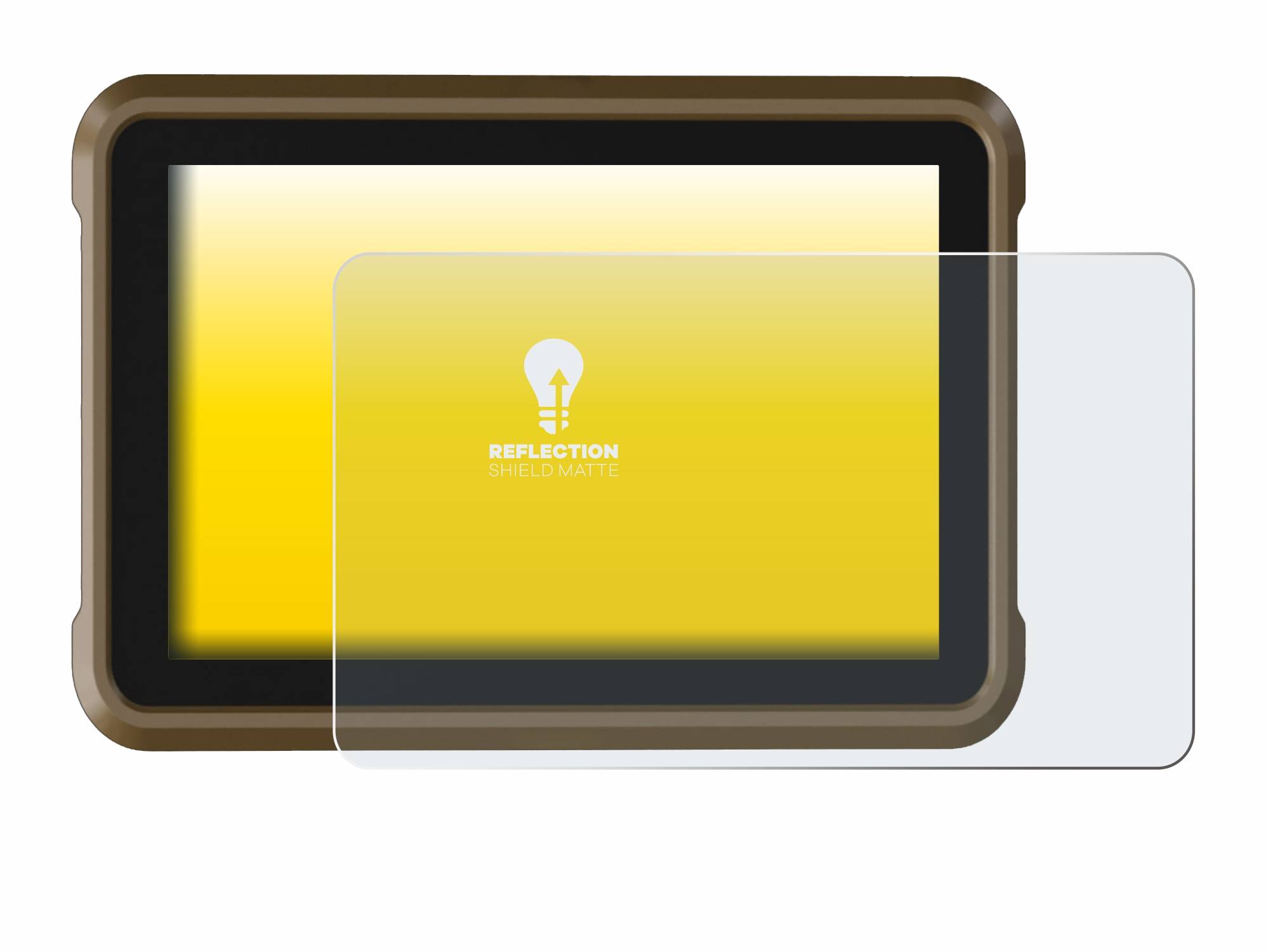 upscreen Schutzfolie für Atomos Ninja Folie Matt Entspiegelt Anti-Reflex
