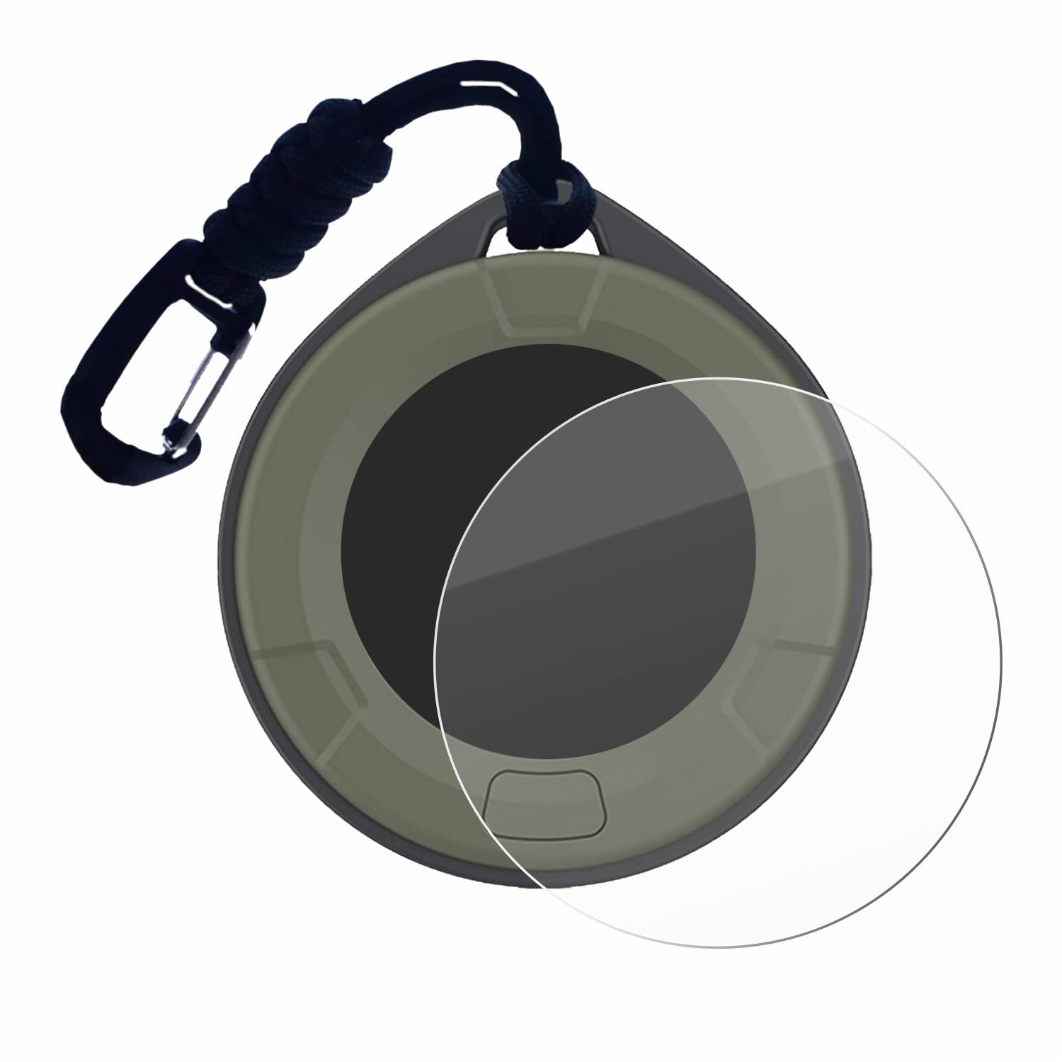 BROTECT AirGlass Flexible Schutz Glas Folie für lsenlty portable CO2 detector Klar Transparent