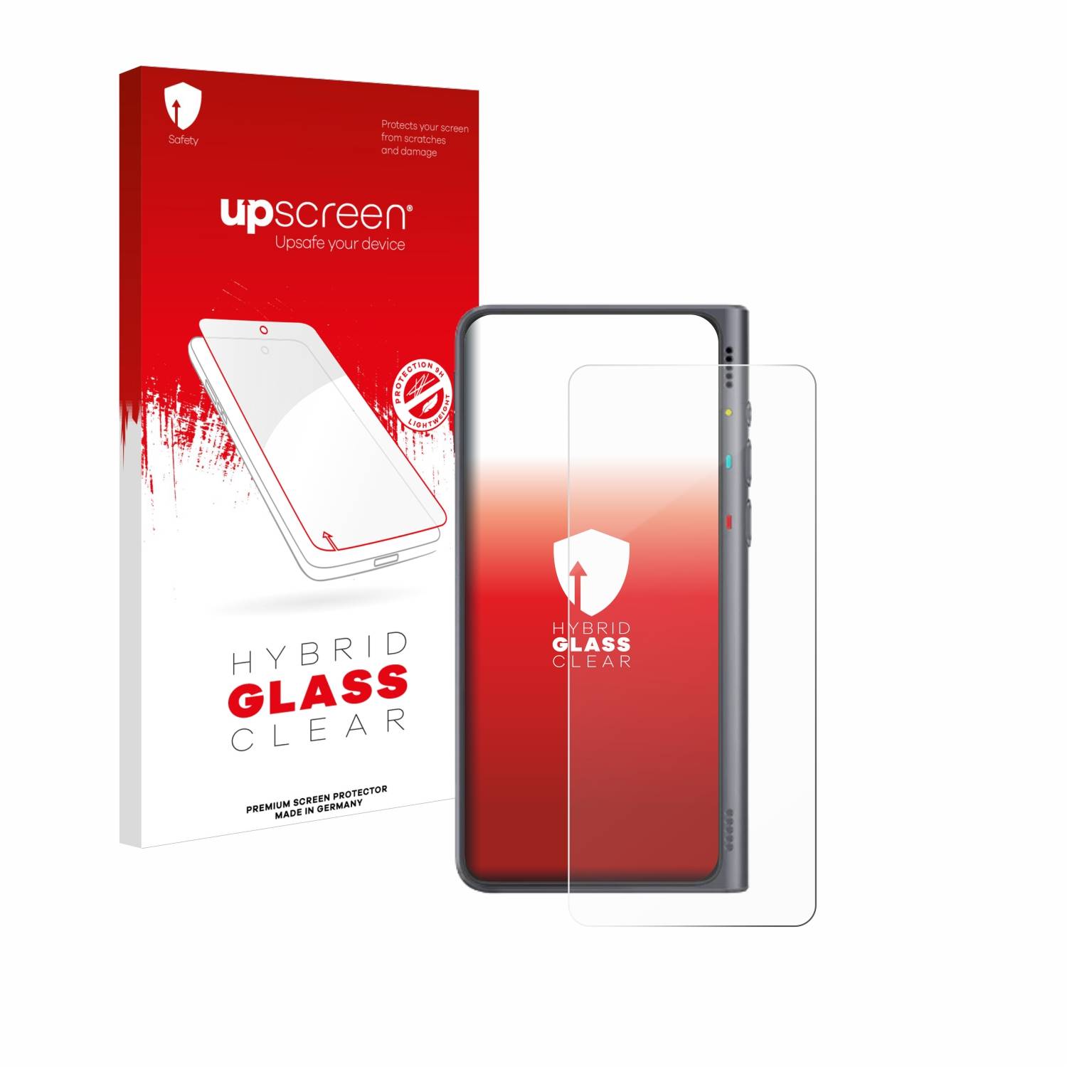 upscreen Flexible Schutz Glas Folie für Timekettle Fluentalk T1 Schutzglas 9H Hybridglas Klar
