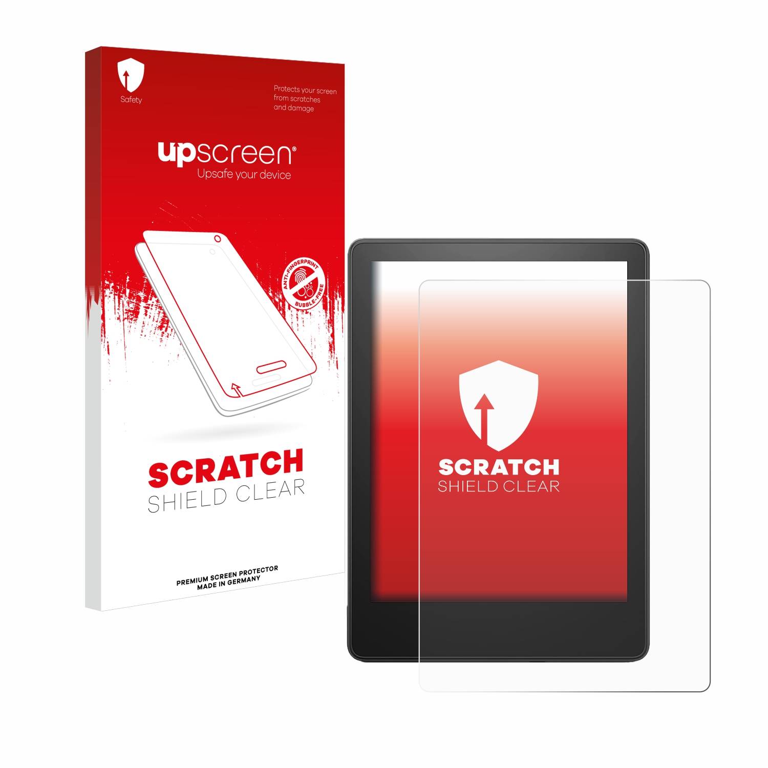 upscreen Schutzfolie für Amazon Kindle Paperwhite 2023 (11. Gen.) Kratzschutz Anti-Fingerprint Klar