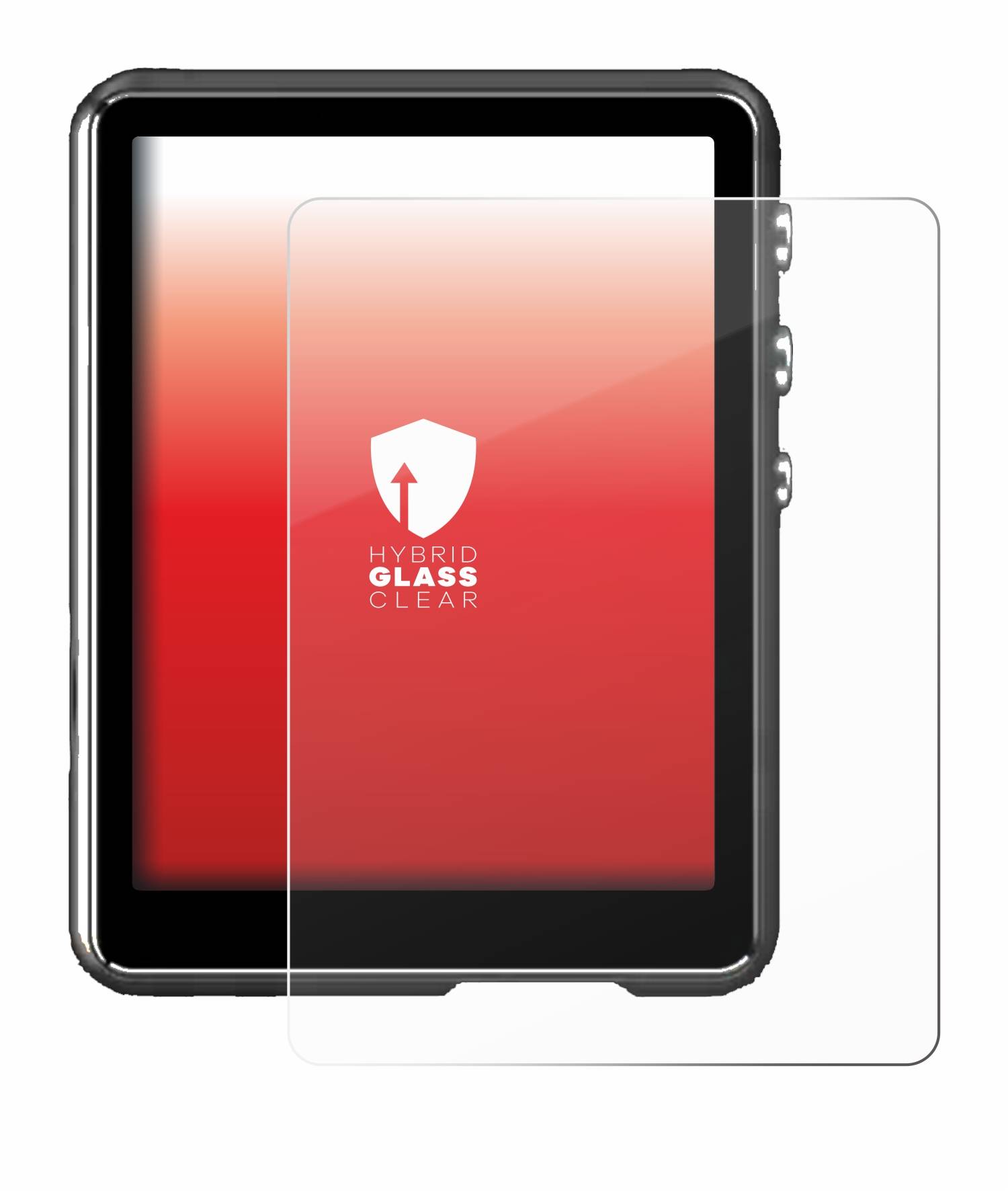 upscreen Hybrid Glas Schutz-Folie für Mechen M3