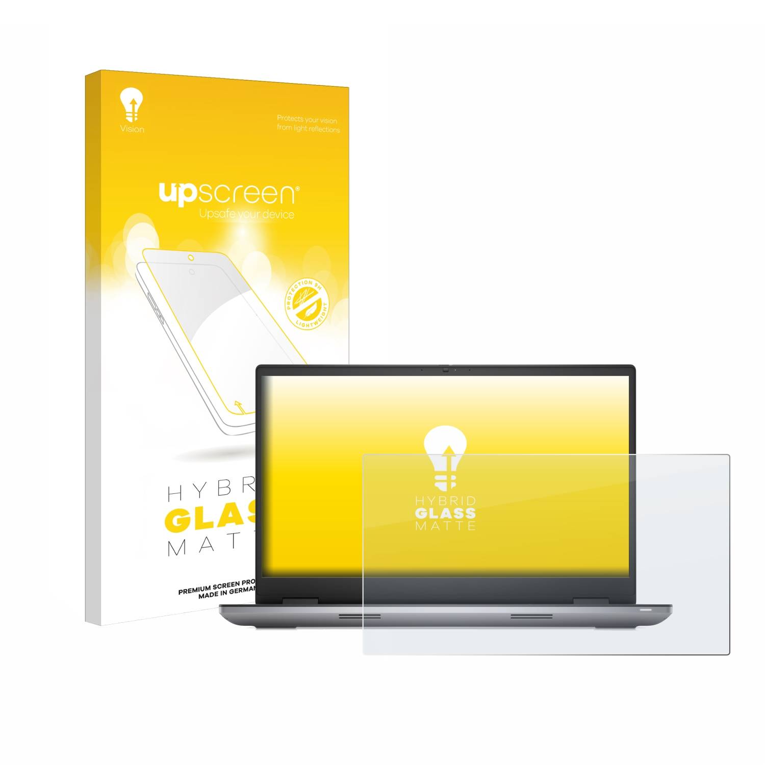 upscreen Hybrid Glas Matt Schutz-Folie für Dell Precision 7780