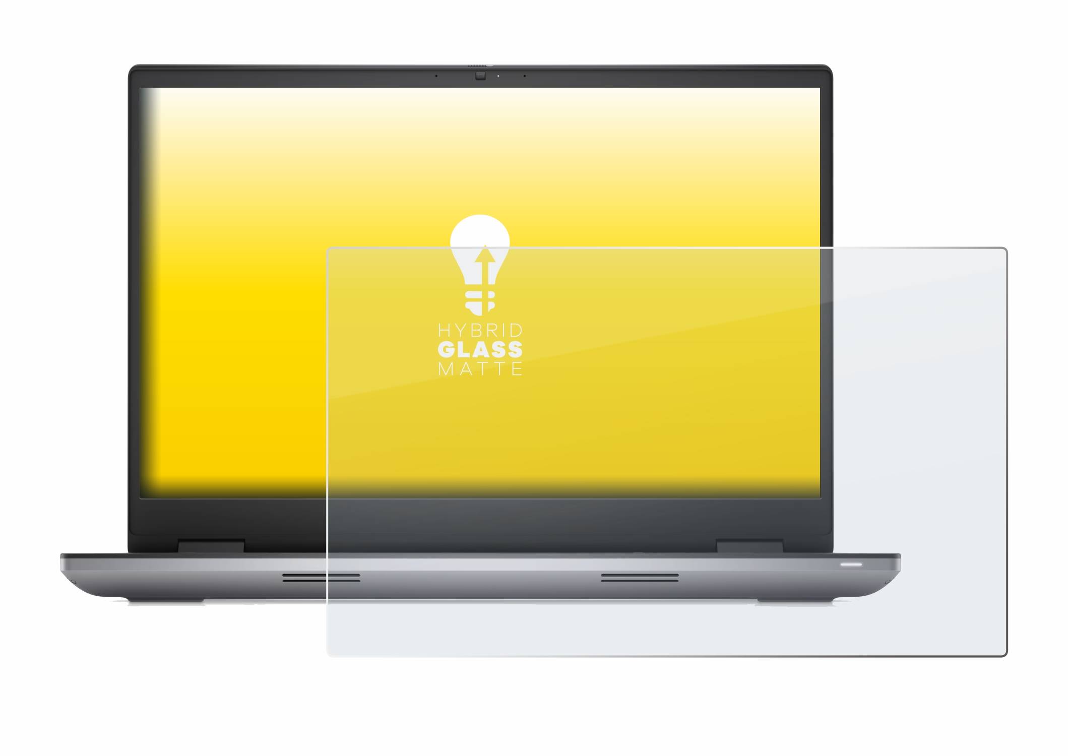 upscreen Hybrid Glas Matt Schutz-Folie für Dell Precision 7780