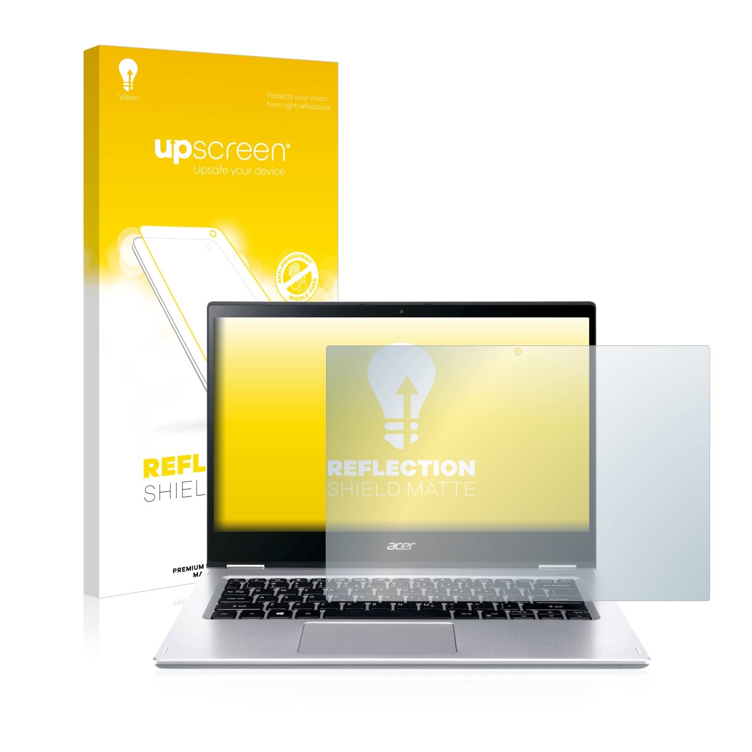 upscreen Reflection Shield Matt Schutzfolie für Acer Spin 3 SP314-54N