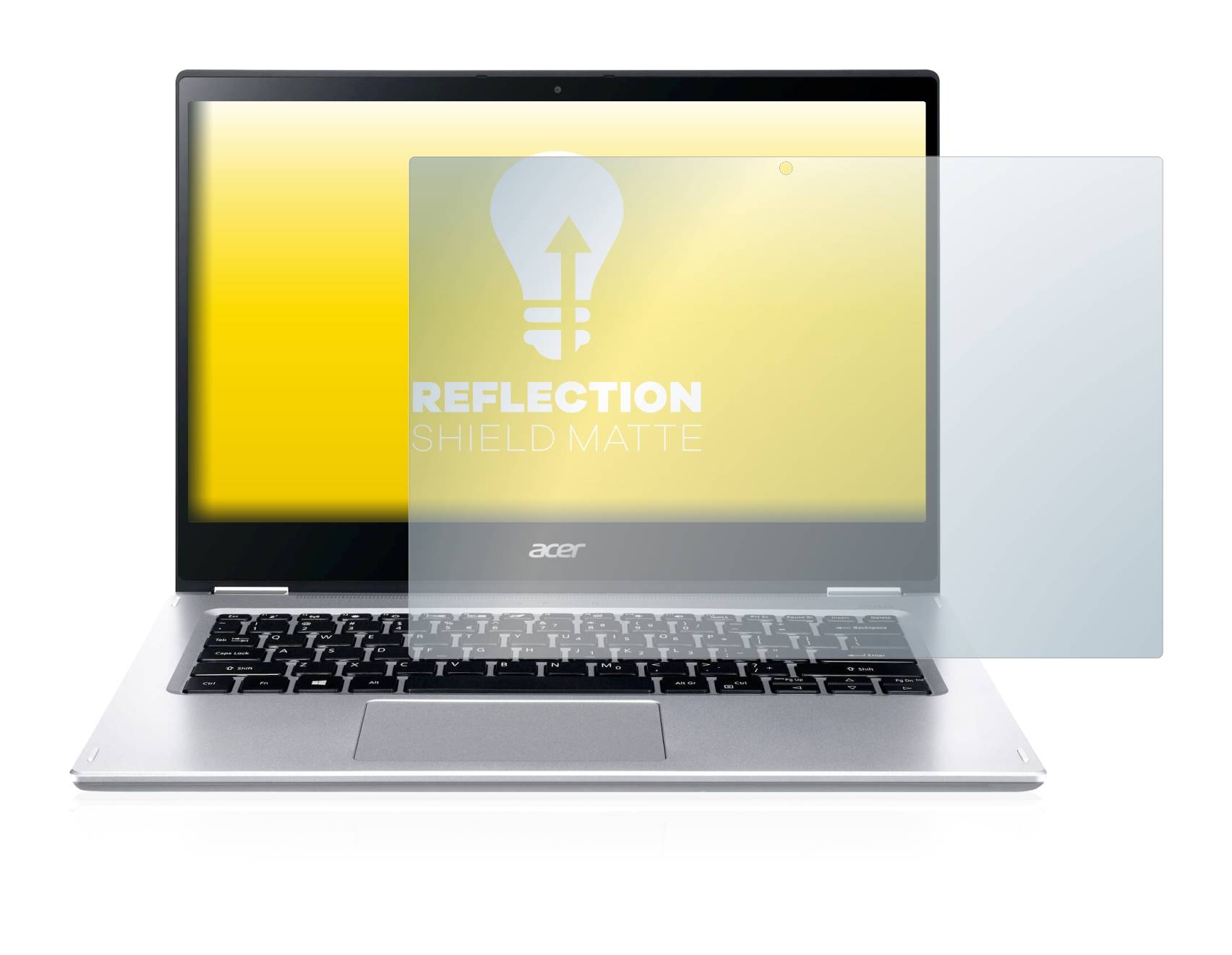 upscreen Reflection Shield Matt Schutzfolie für Acer Spin 3 SP314-54N