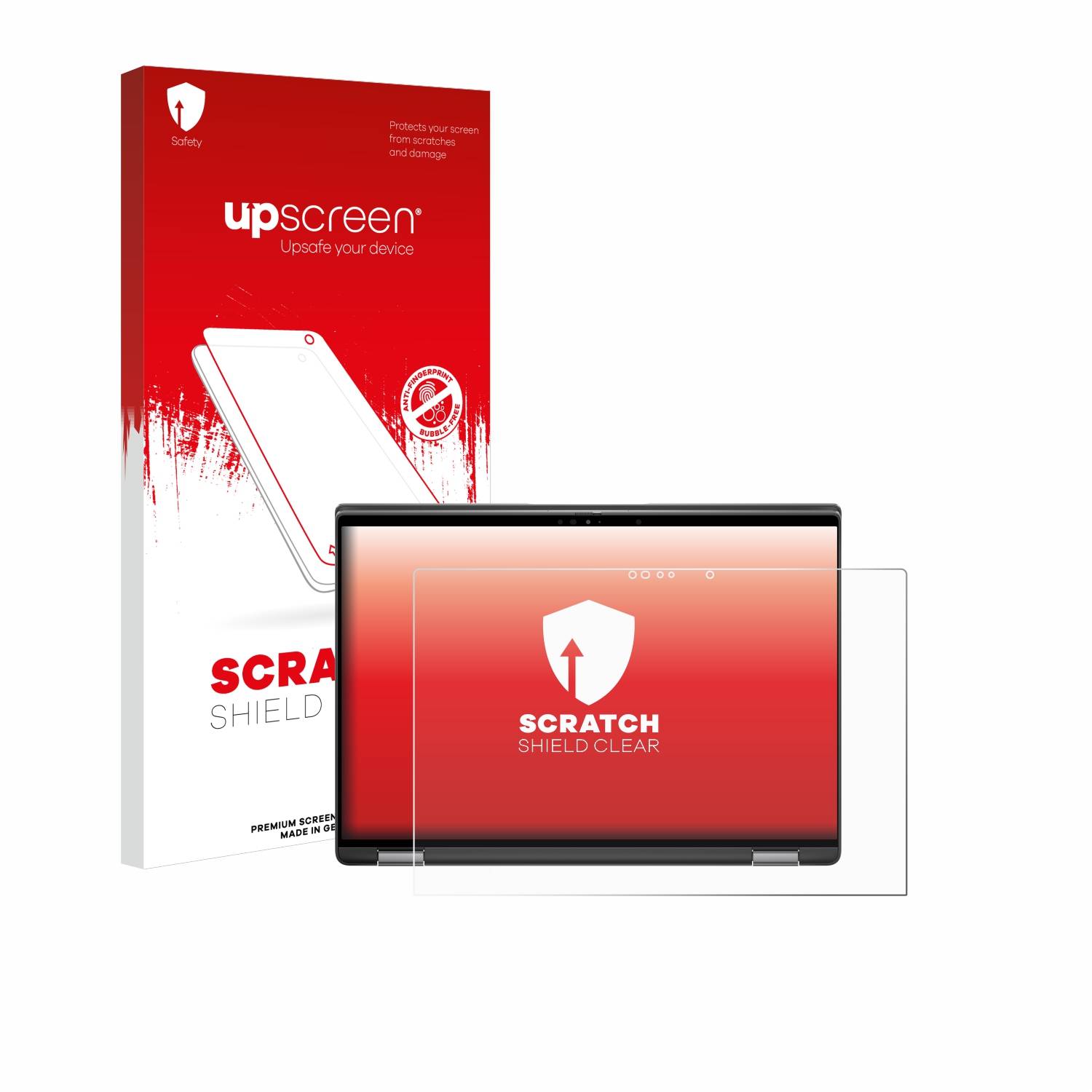 upscreen Schutzfolie für Dell Latitude 7440 2-in-1 Kratzschutz Anti-Fingerprint Klar