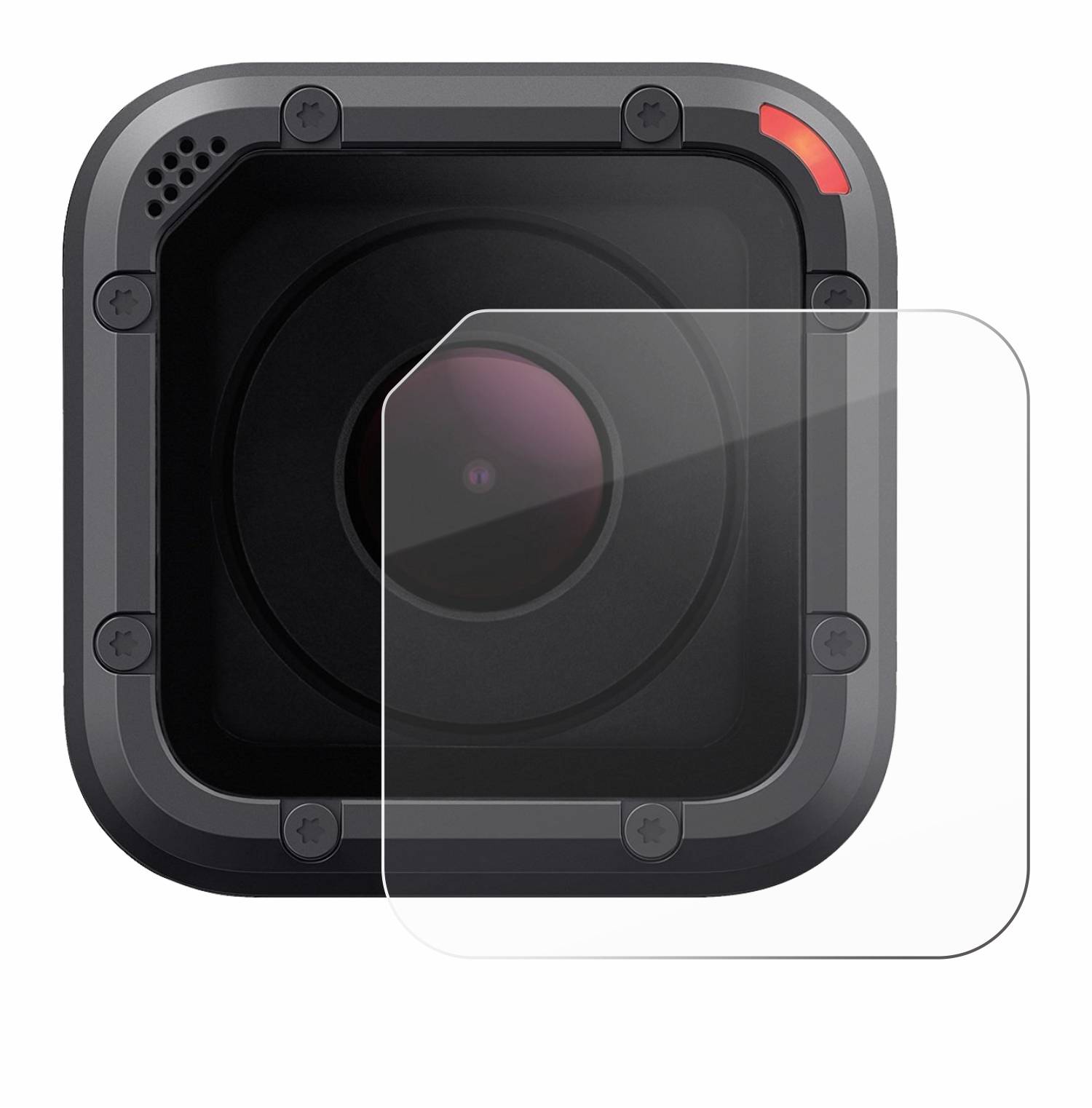 upscreen Hybrid Glas Panzer-Folie für GoPro Hero 5 Session Linse (Gehäuse)
