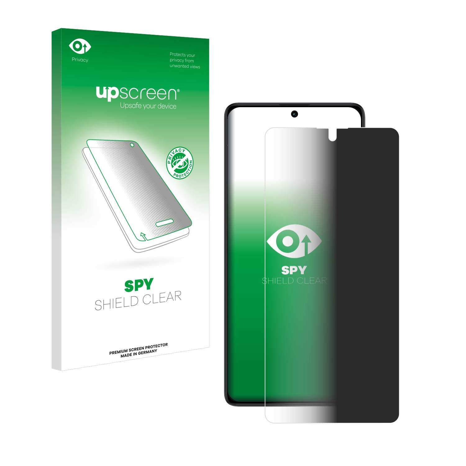 upscreen Spy Shield Sichtschutz-Folie für Xiaomi Redmi Note 13 5G