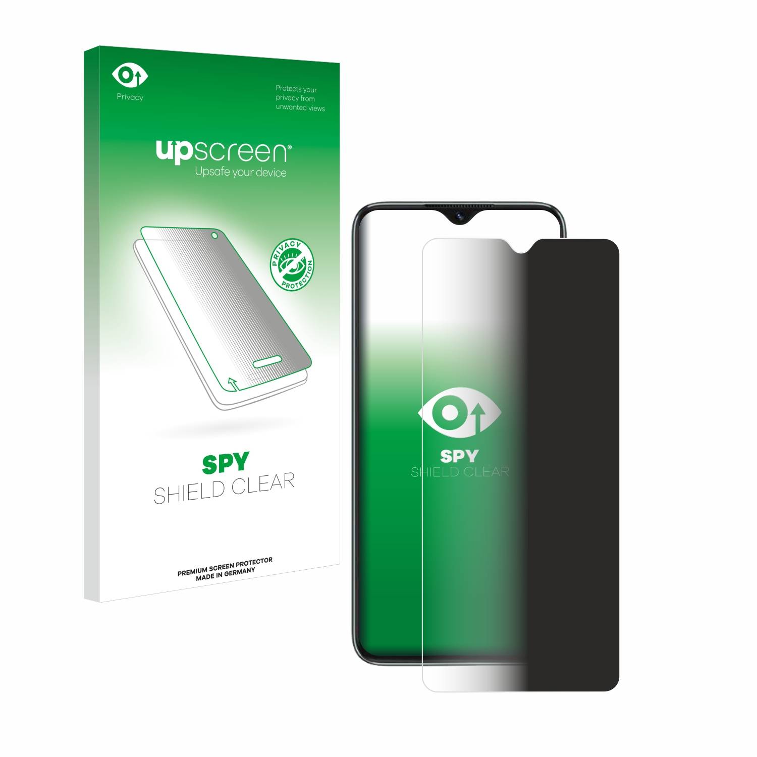 upscreen Spy Shield Sichtschutz-Folie für Blackview A55 Pro