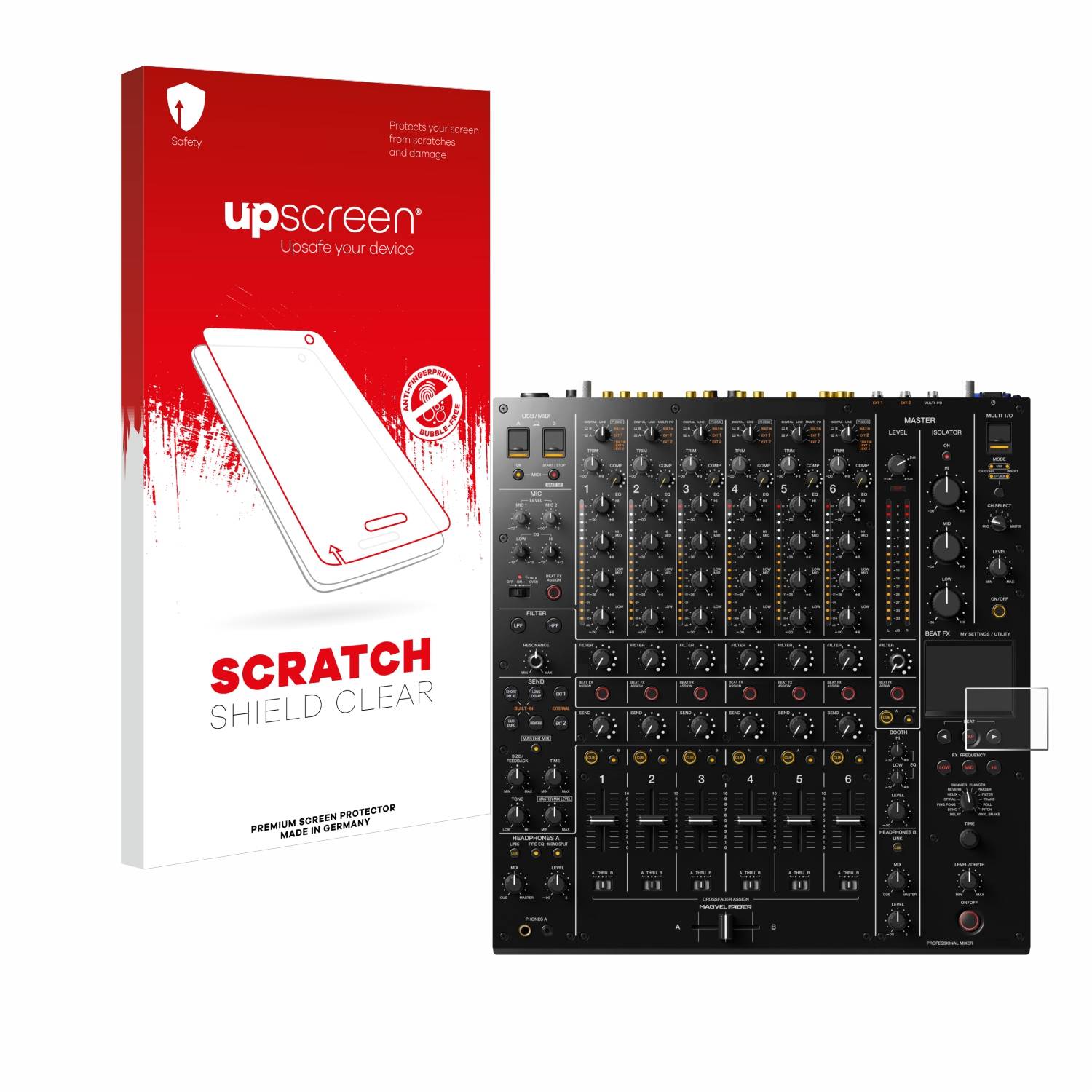 upscreen Scratch Shield Schutzfolie für Pioneer DJM-V10