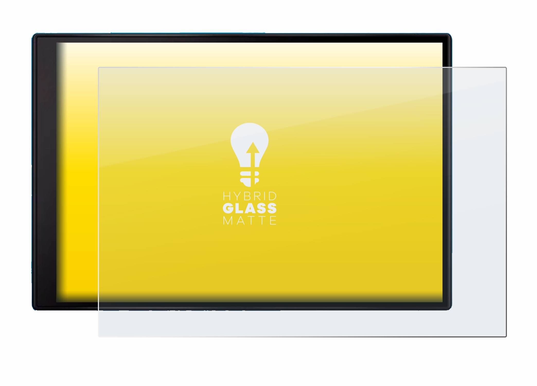upscreen Flexible Schutz Glas Folie für Garmin DriveSmart 86 MT-S Schutzglas 9H Hybridglas Matt Entspiegelt