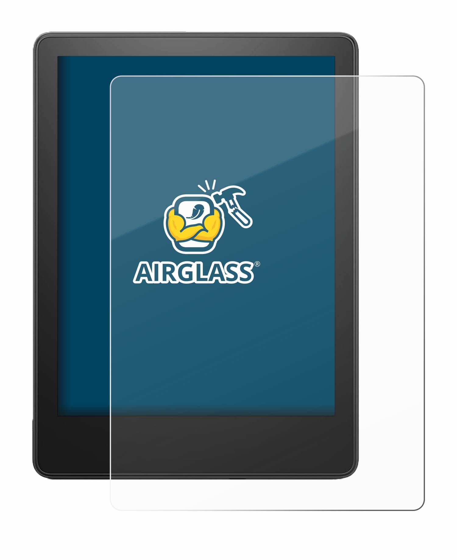 BROTECT AirGlass Flexible Schutz Glas Folie für Amazon Kindle Paperwhite 2023 (11. Gen.) Klar Transparent