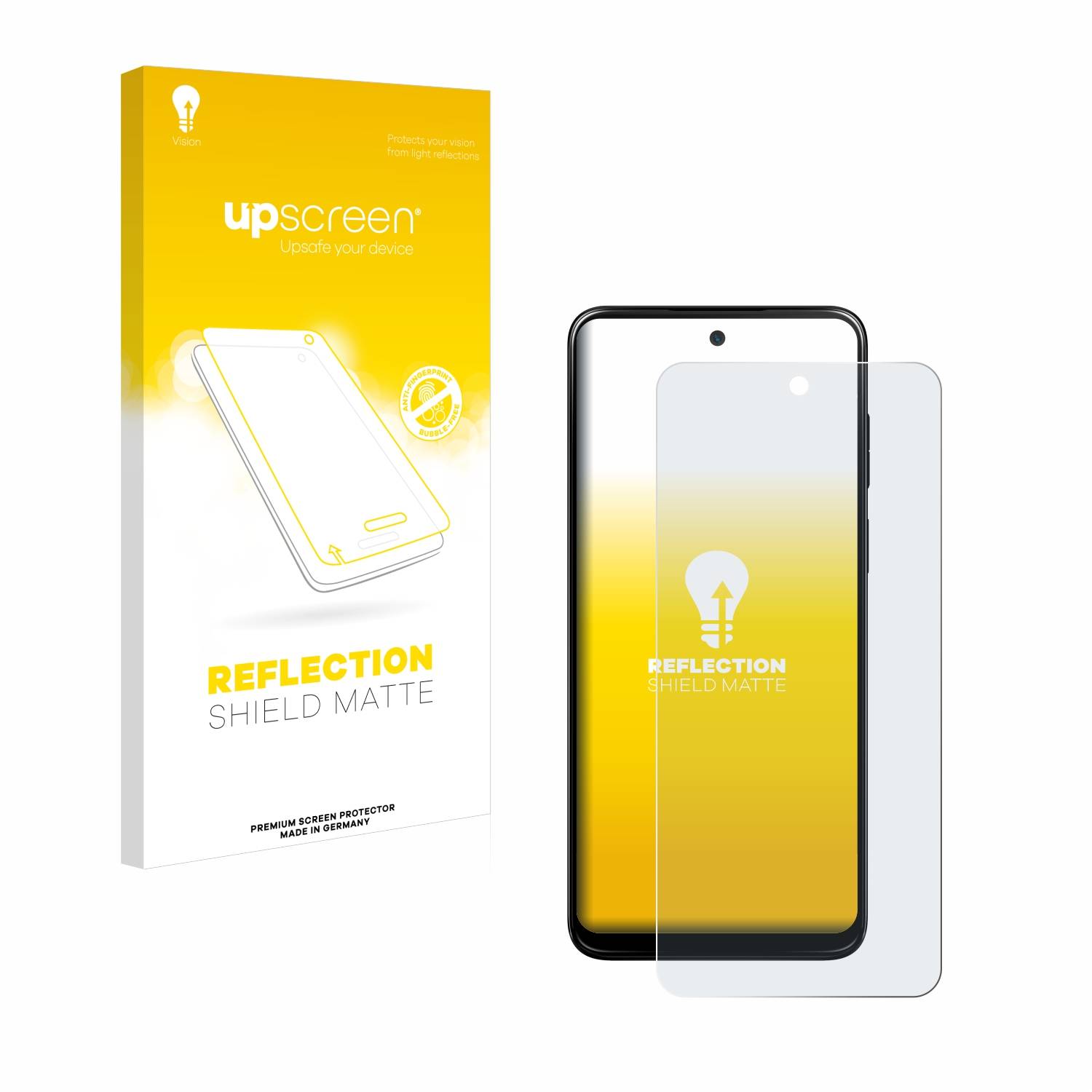 upscreen Reflection Shield Matt Schutzfolie für Motorola Moto G53