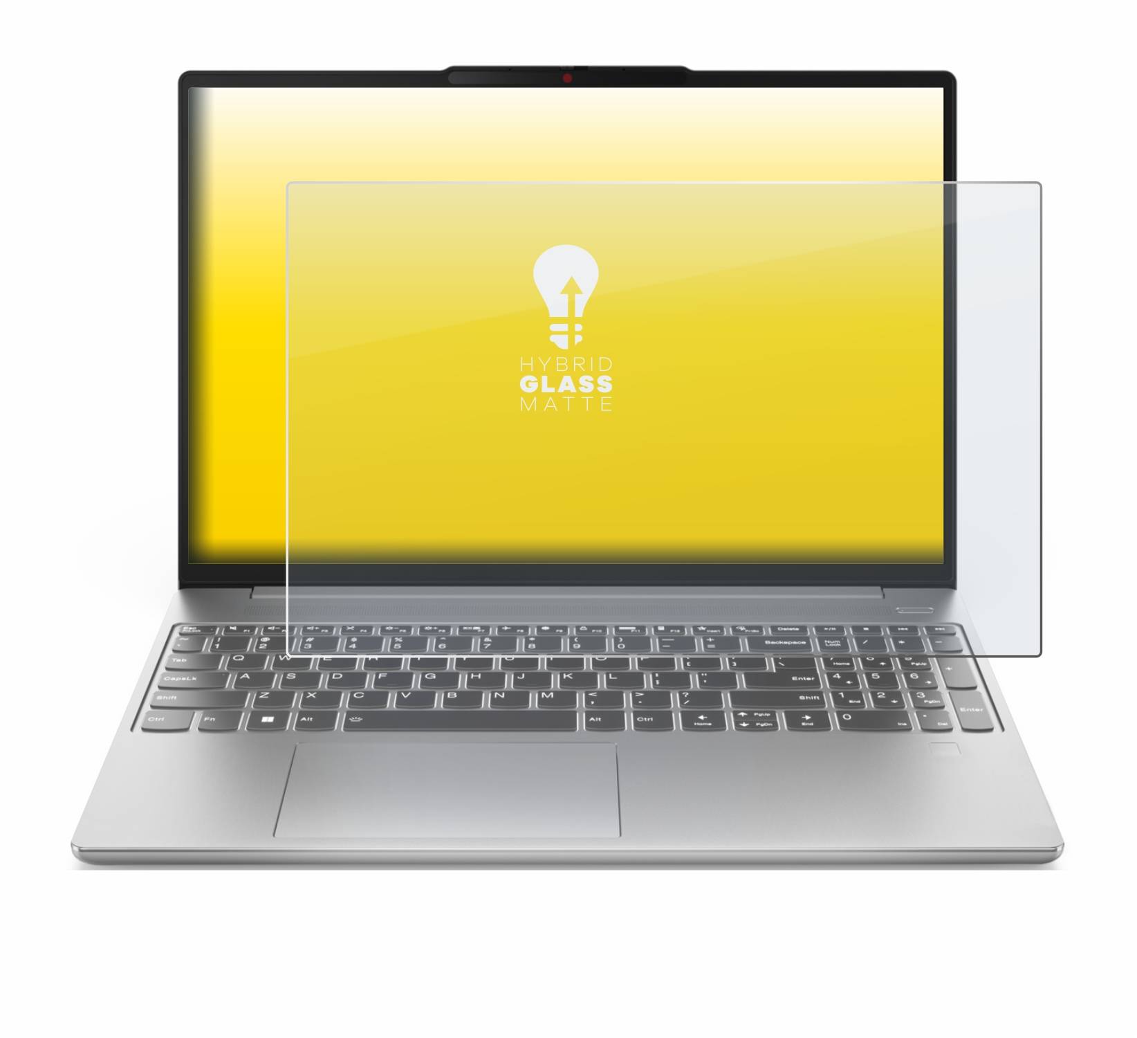 upscreen Hybrid Glas Matt Schutz-Folie für Lenovo IdeaPad Slim 5i Gen 9 14
