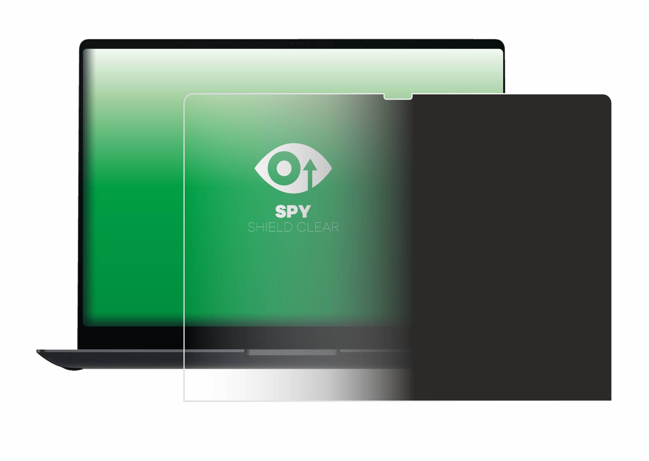 upscreen Spy Shield Sichtschutz-Folie für Samsung Galaxy Book4 Ultra 16