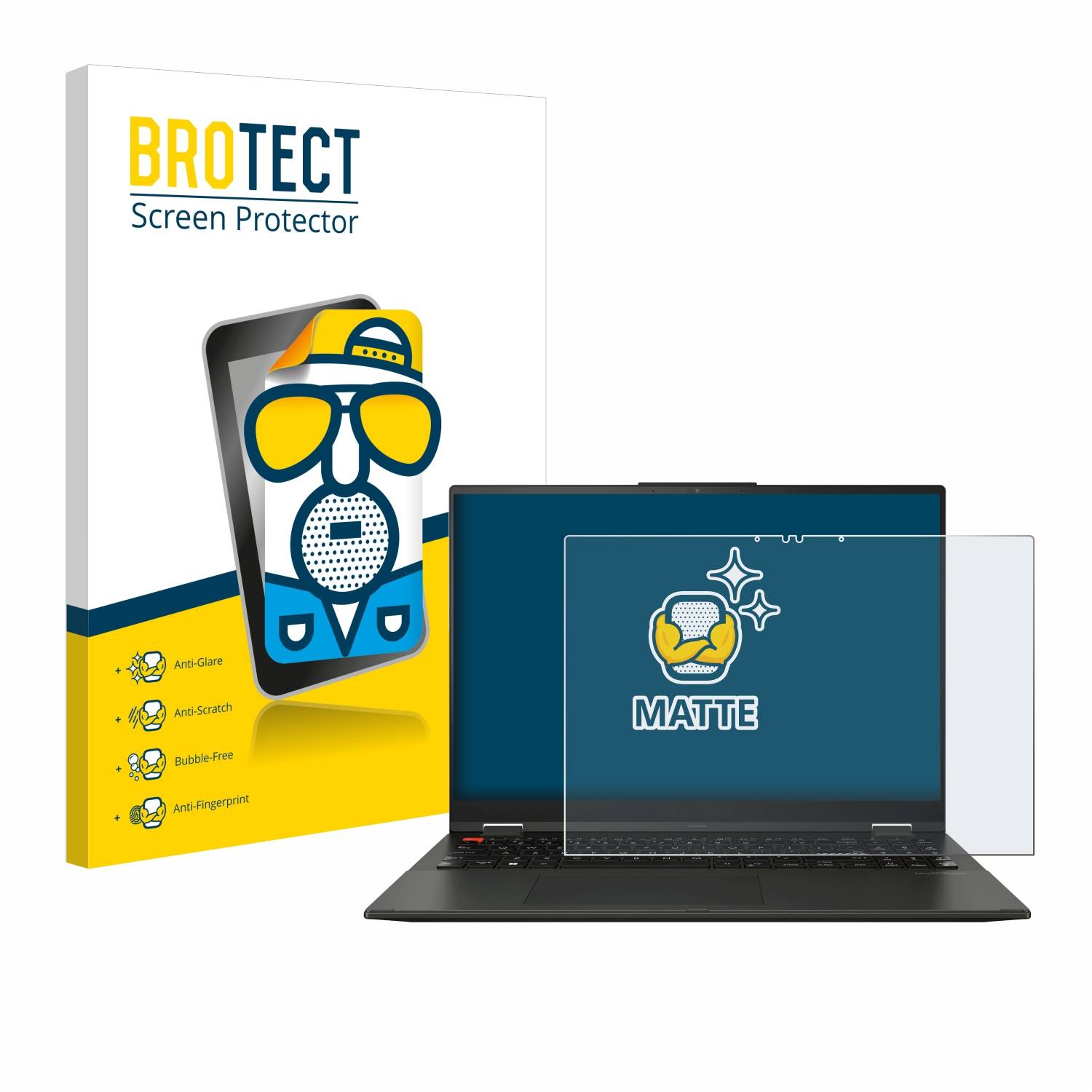 BROTECT Entspiegelungs-Folie für ASUS Vivobook S 16 Flip OLED TP3604