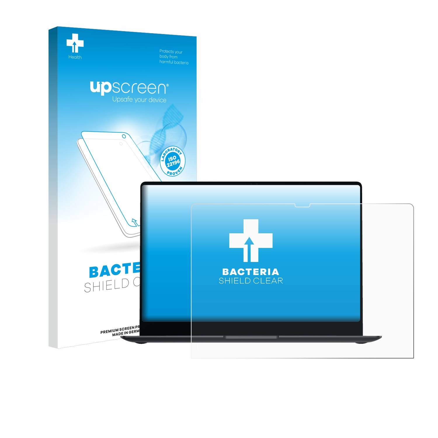 upscreen Bacteria Shield Schutzfolie für Samsung Galaxy Book4 Pro 14 - Antibakteriell