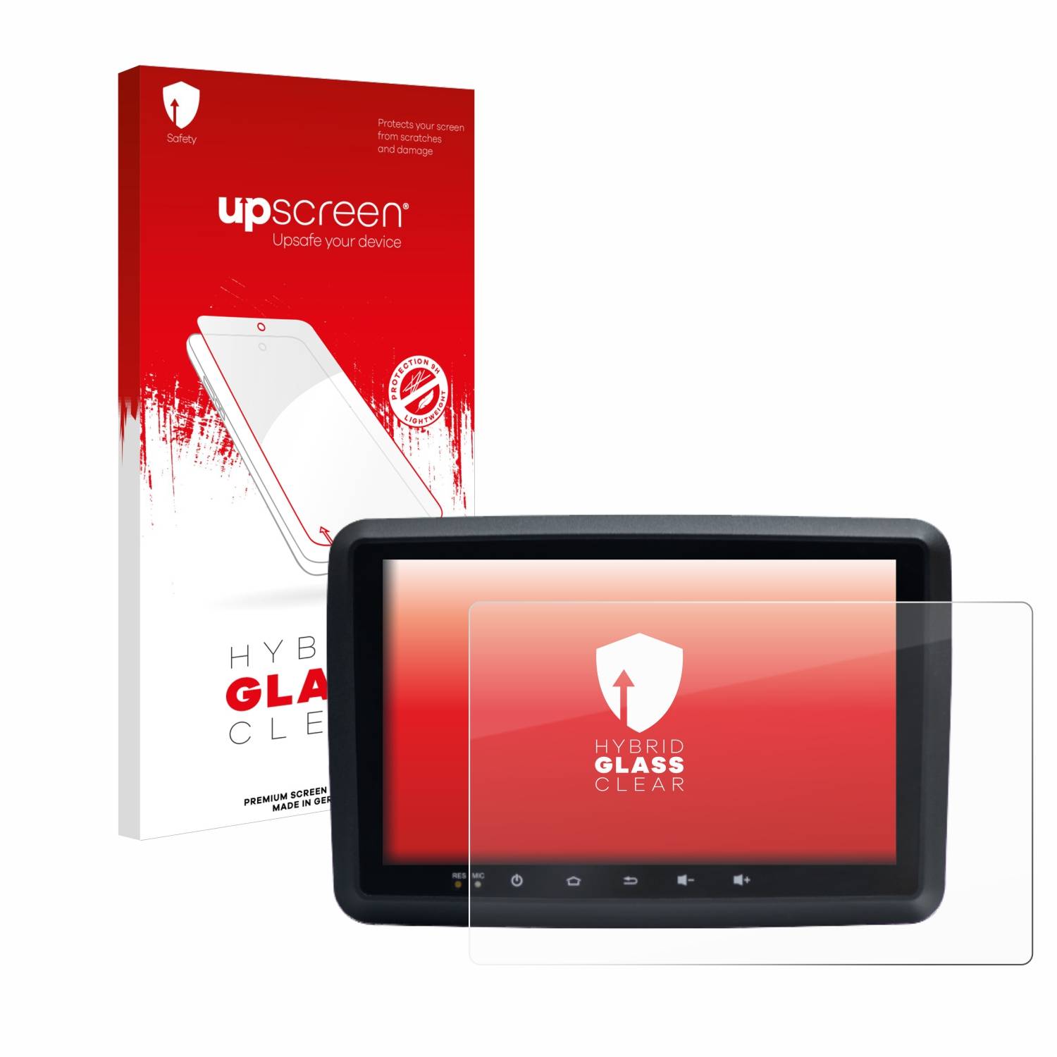 upscreen Hybrid Glas Schutz-Folie für Idmedia 8