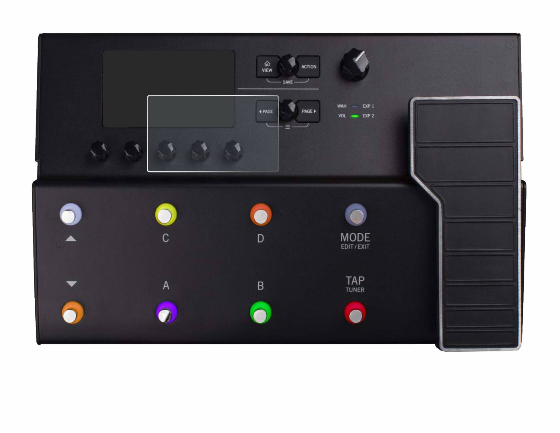upscreen Schutzfolie für Line 6 POD GO Folie Matt Entspiegelt Anti-Reflex