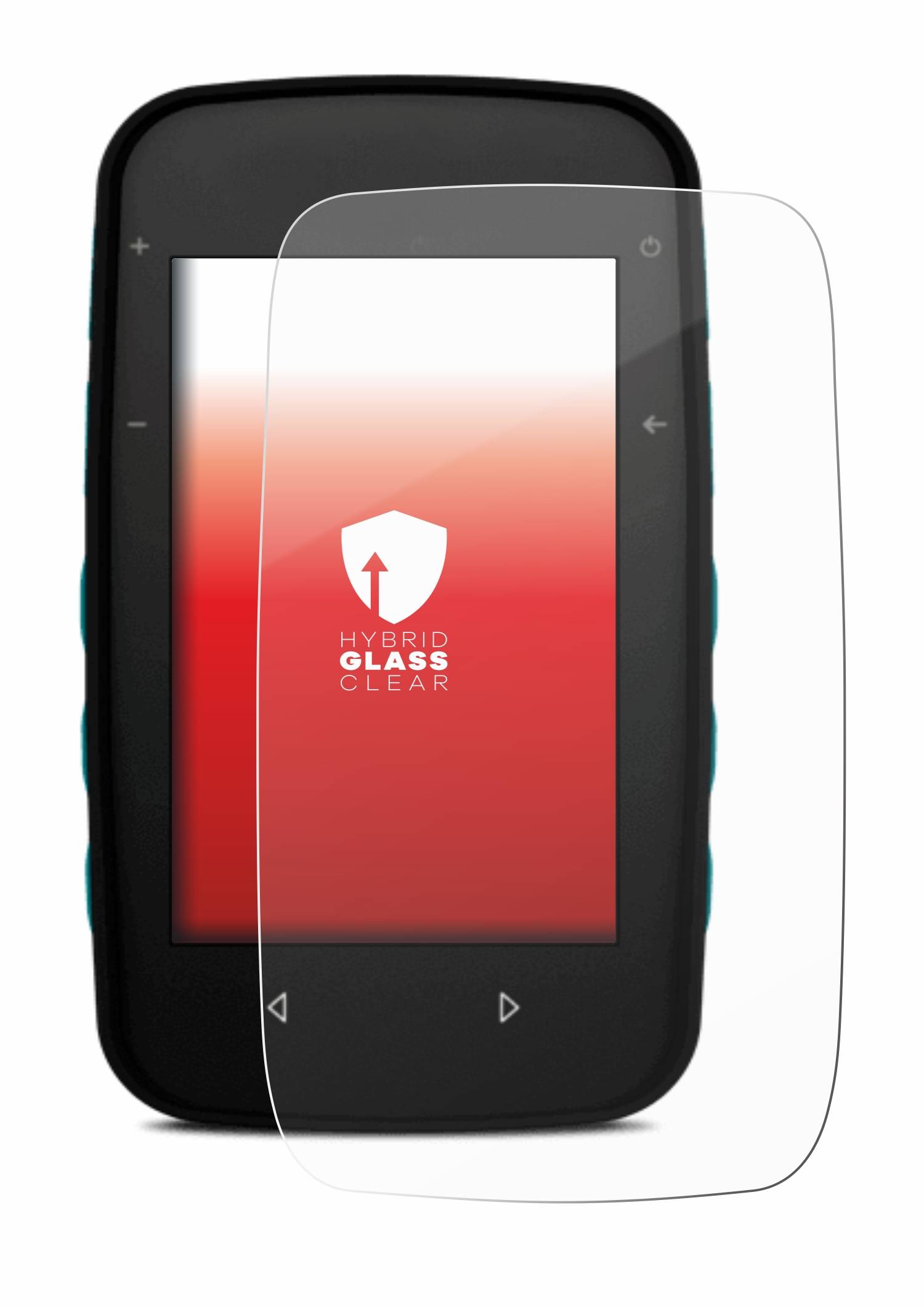 upscreen Hybrid Glas Panzer-Folie für CompeGPS TwoNav Cross Plus