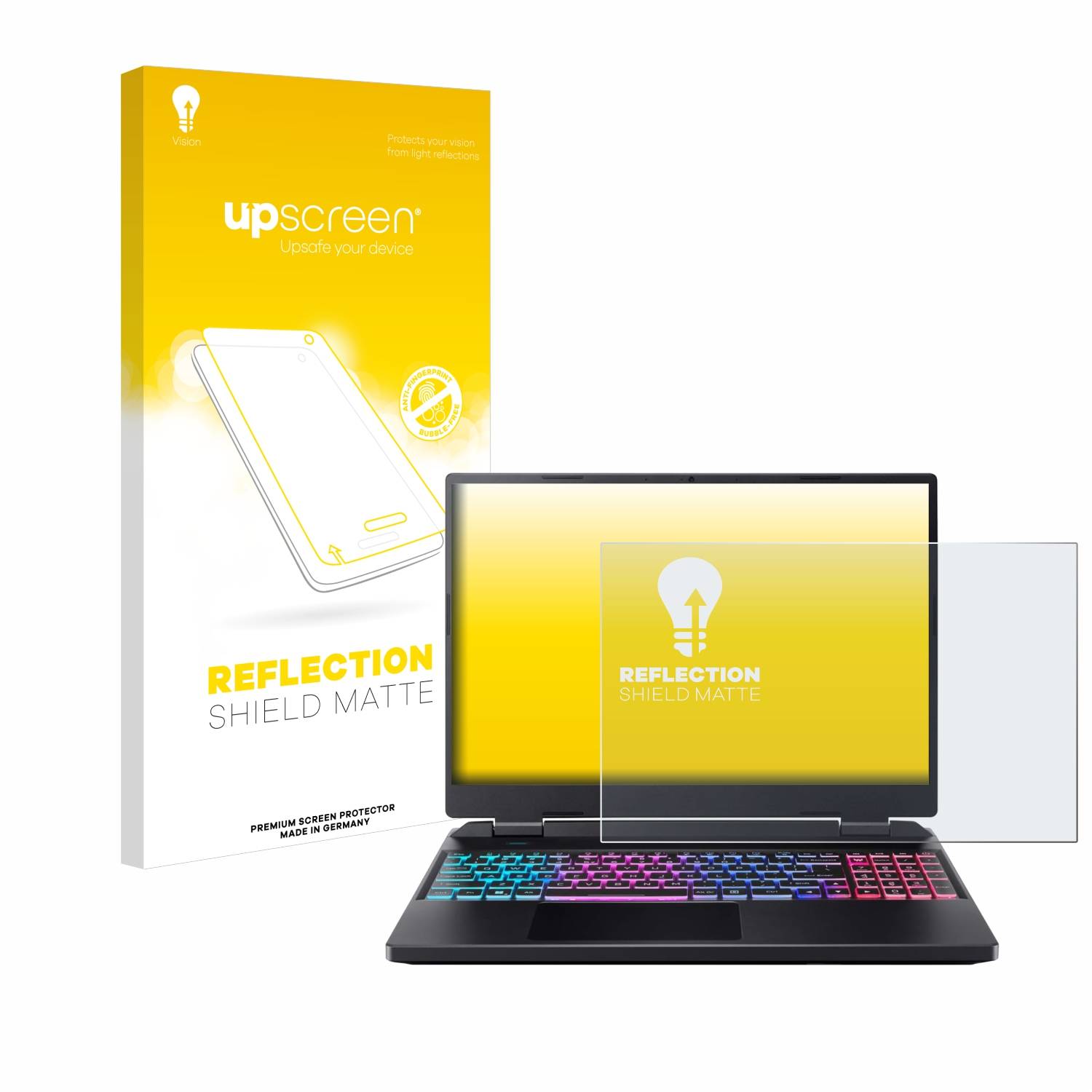upscreen Reflection Shield Matt Schutzfolie für Acer Predator Helios Neo 16